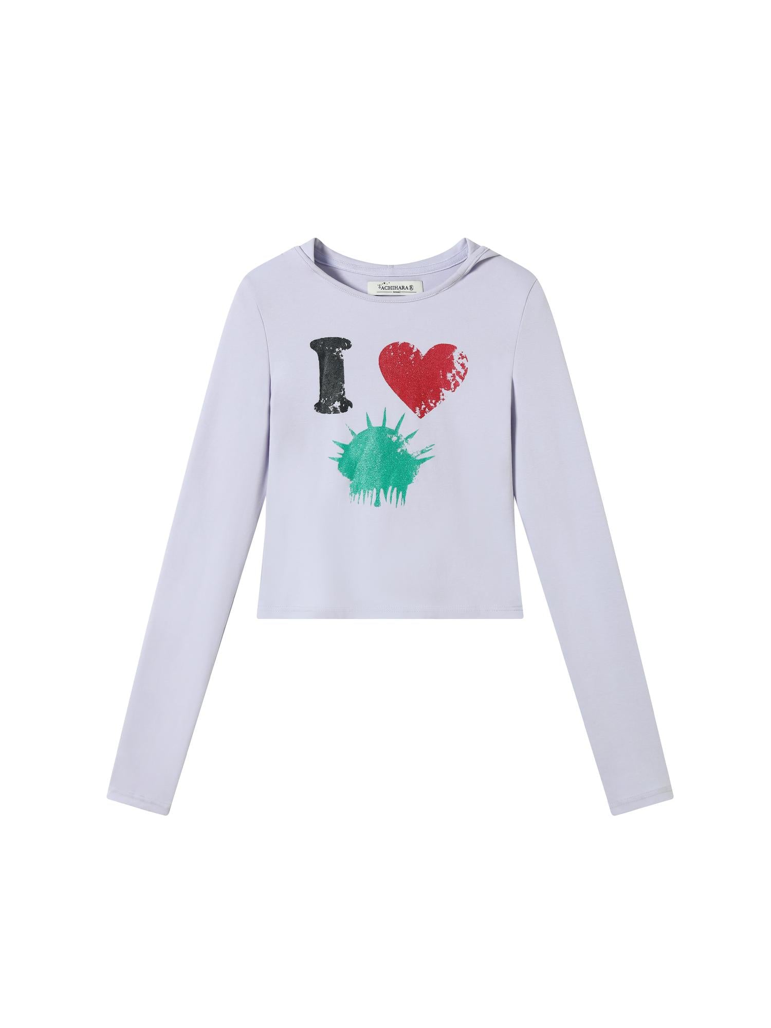 Achihara I Love Jellyfish Slim Fit Tee