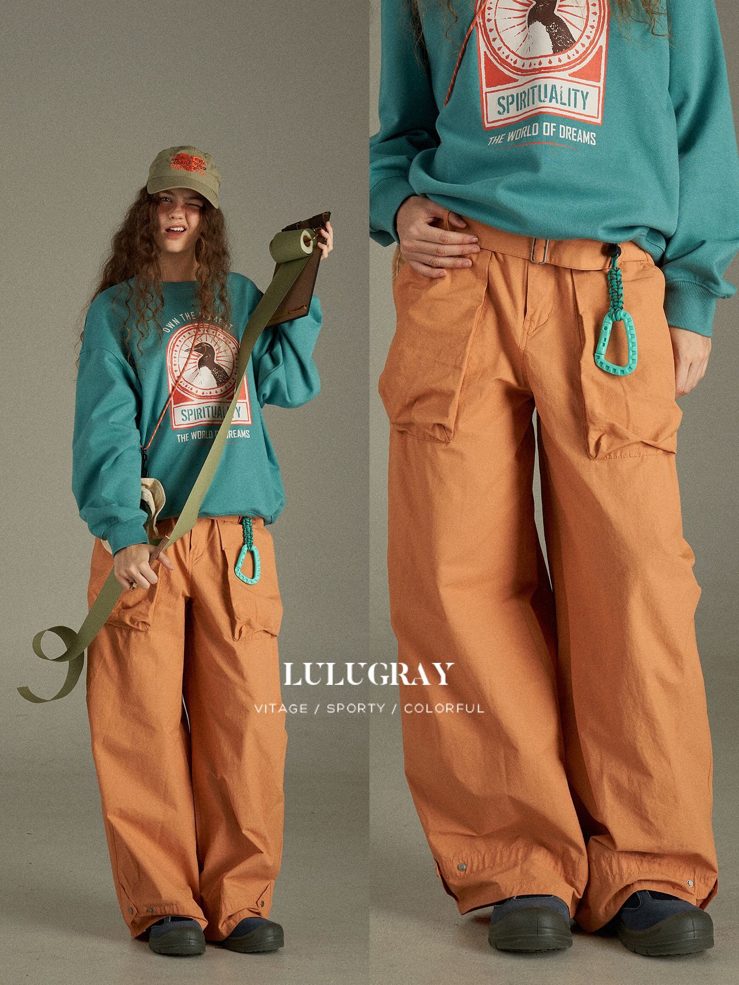lulugray_Vintage_Cargo_Pocket_High_Waist_Relaxed_Women&