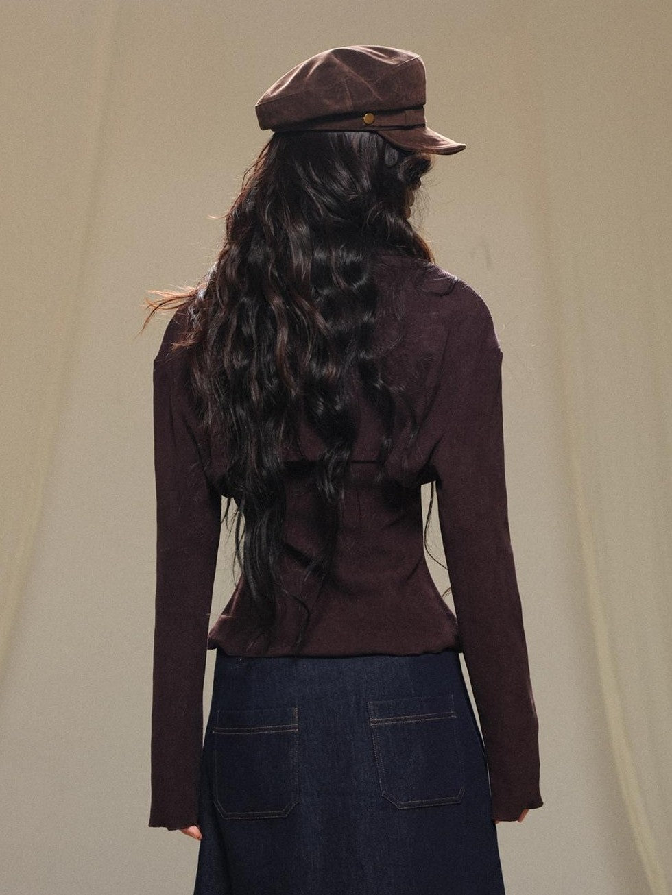lvetong Two Piece Layered Stacked Neck Slim Fit Women&