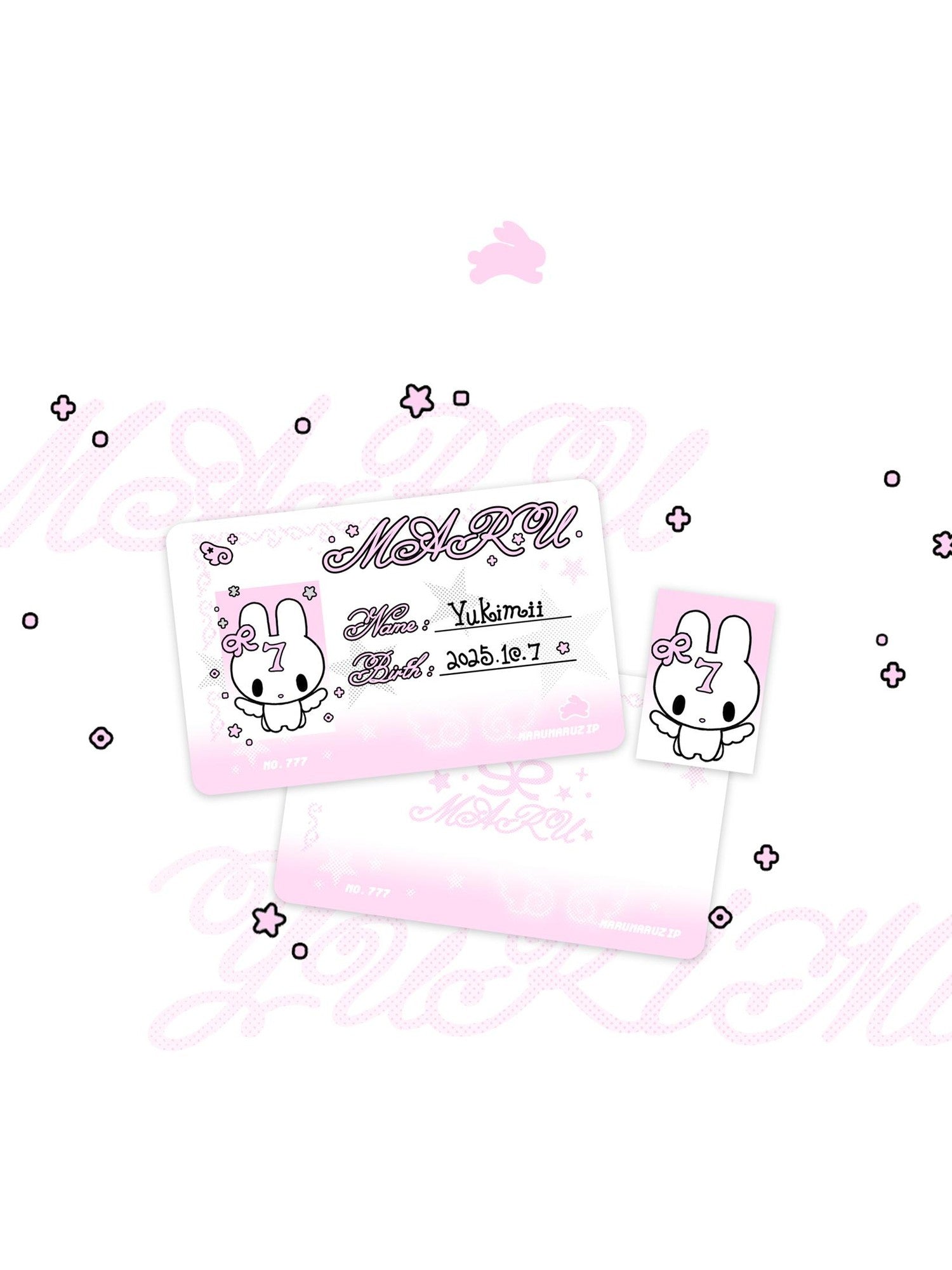 marumaruzip Cute Dreamy Original Design Women&