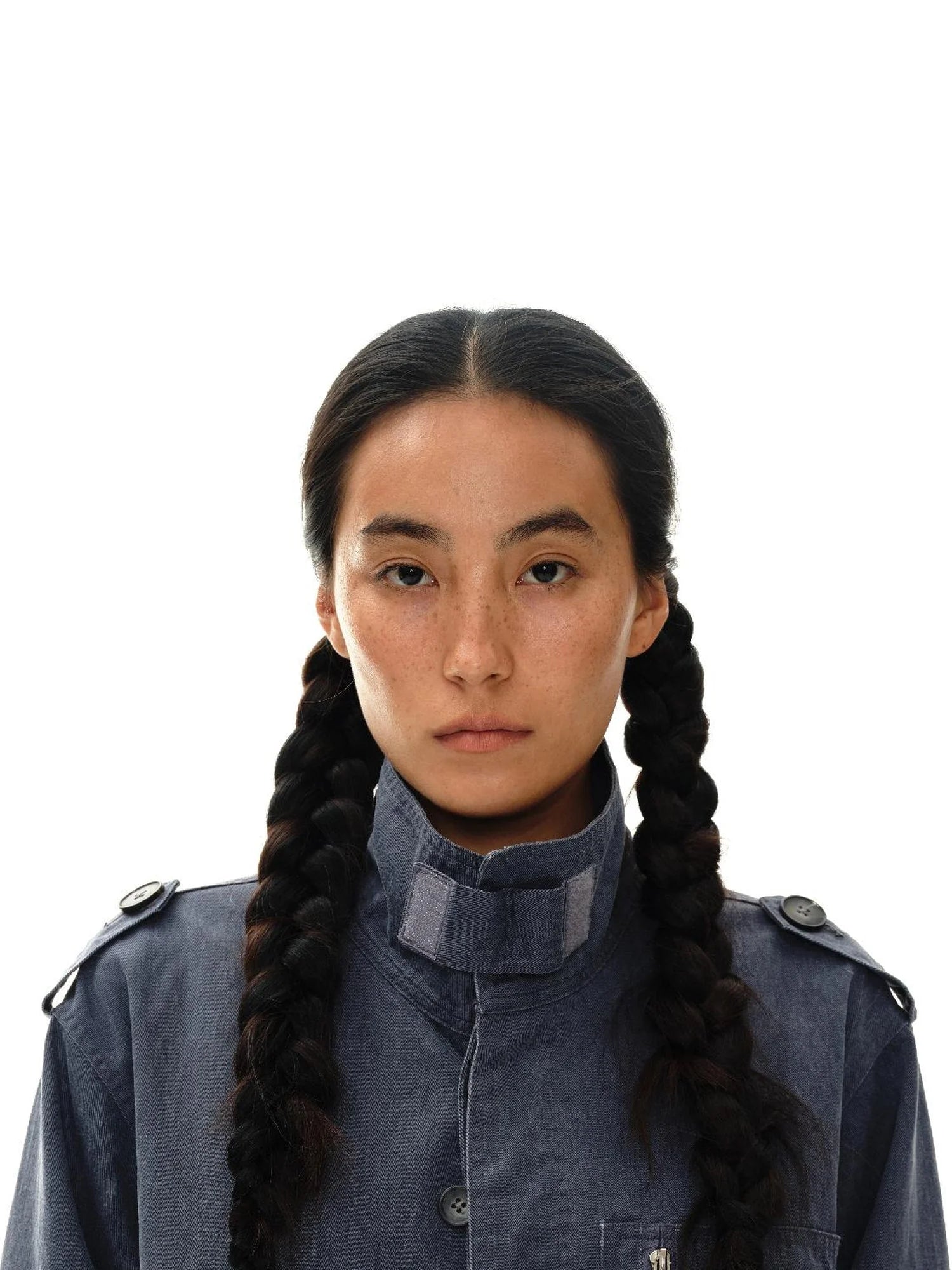 Heavy Washed Vintage Utility Jacket Parka Casual Outerwear