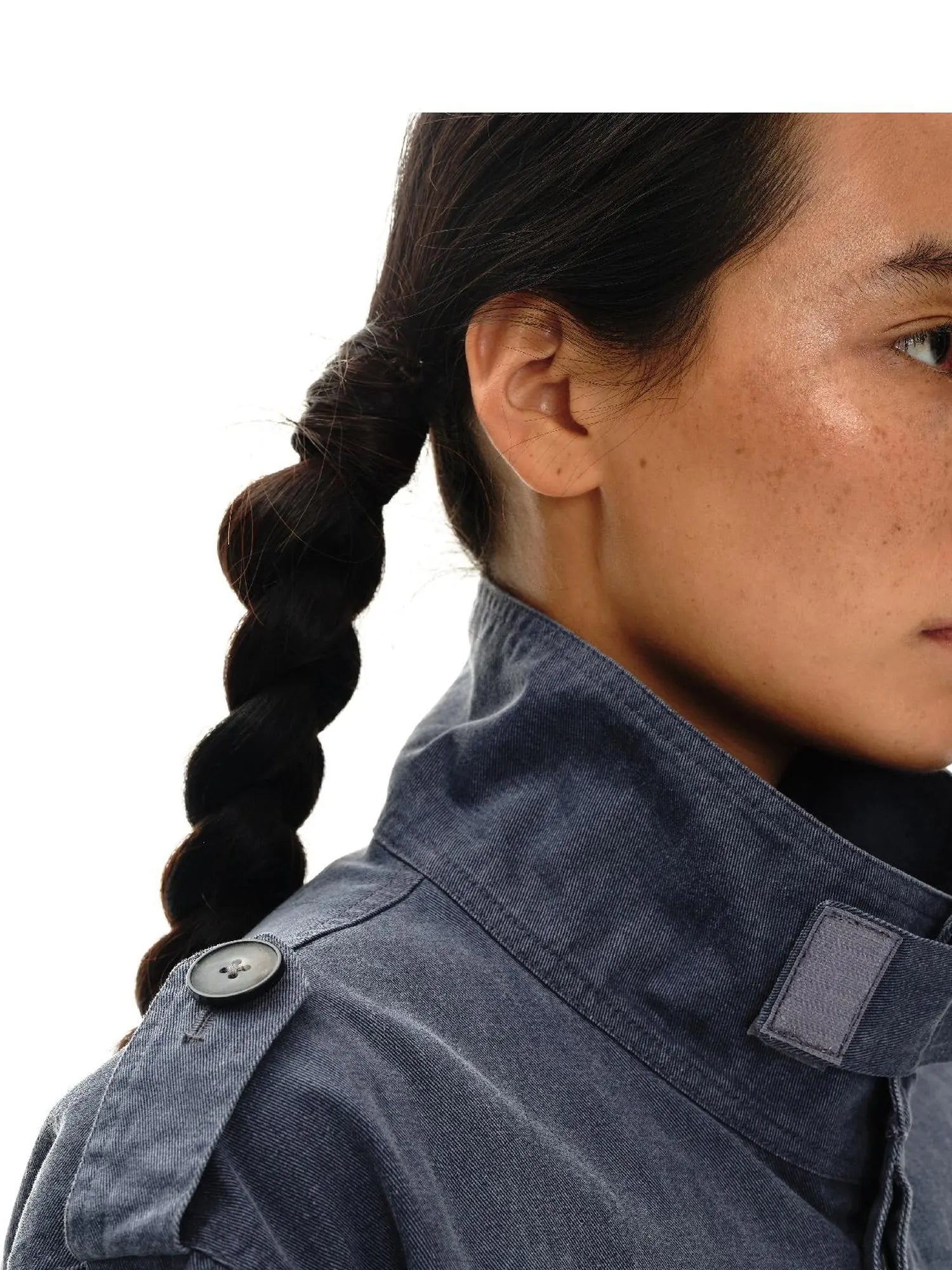 Heavy Washed Vintage Utility Jacket Parka Casual Outerwear