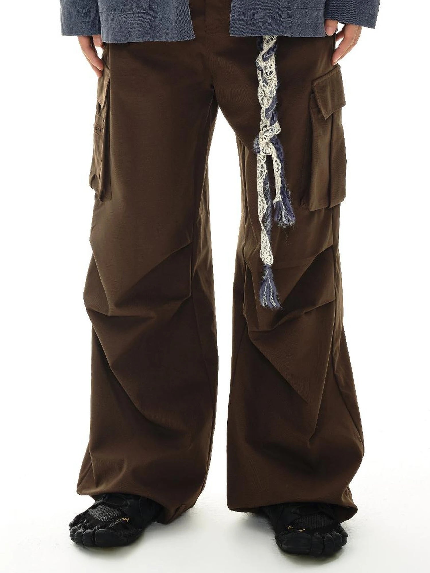 Heavy Washed Vintage Utility Jacket Parka Casual Outerwear