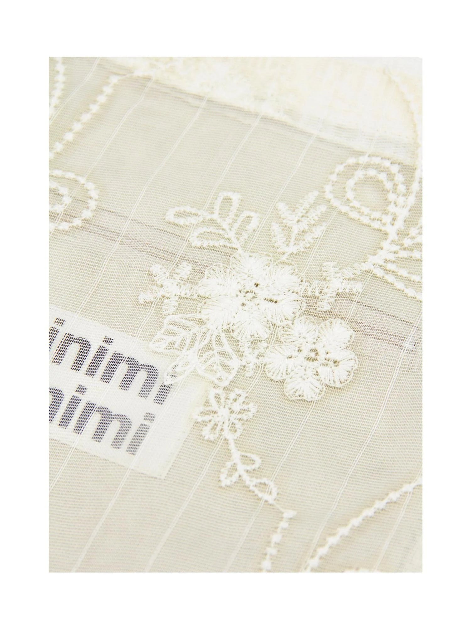 Ombre Embroidered Lace Tote Bag Lightweight Shoulder Bag