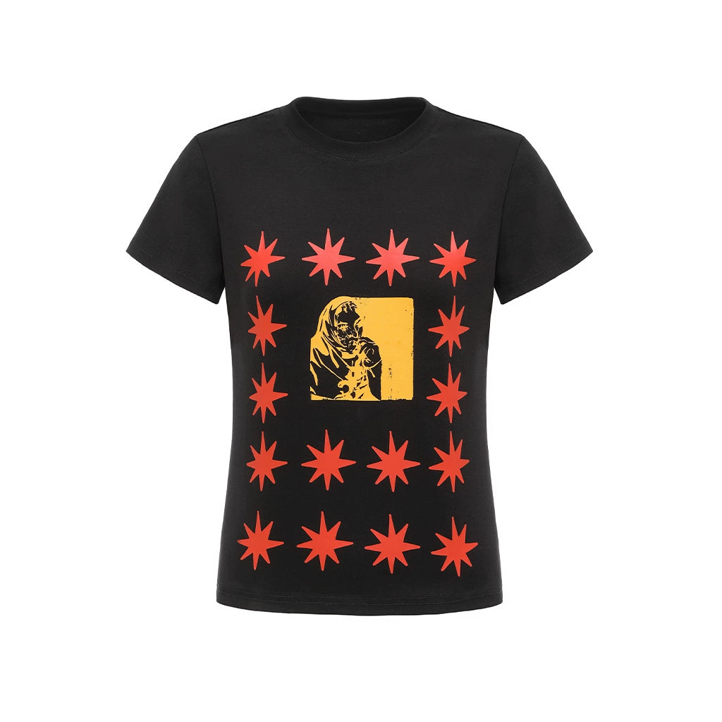 oinimi_Pointelle_Star_Print_Fitted_Tee_V-neck_T-shirt_Long_Sleeve_MISSTT