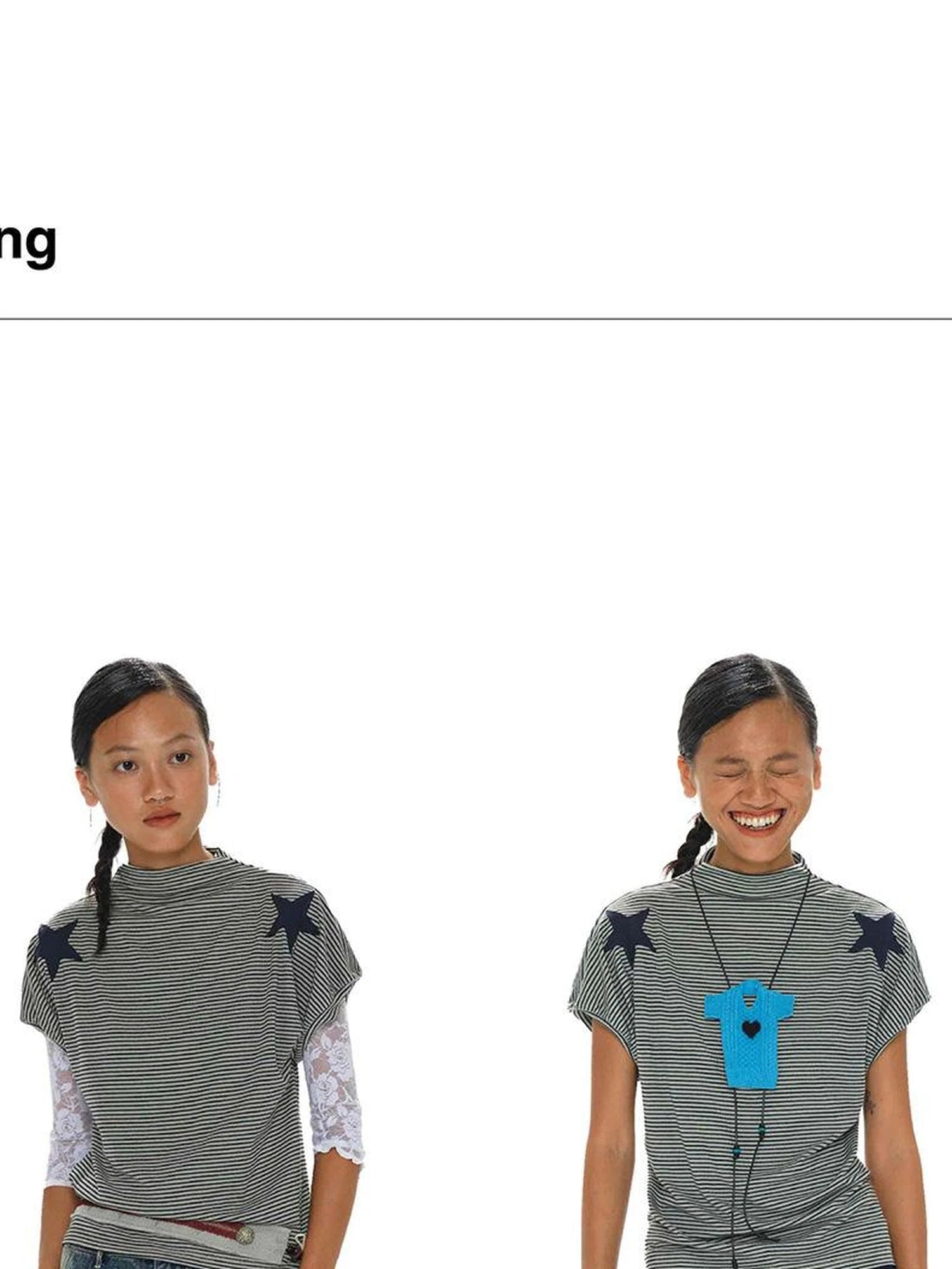 Stars And Stripes Patchwork Crewneck Tee