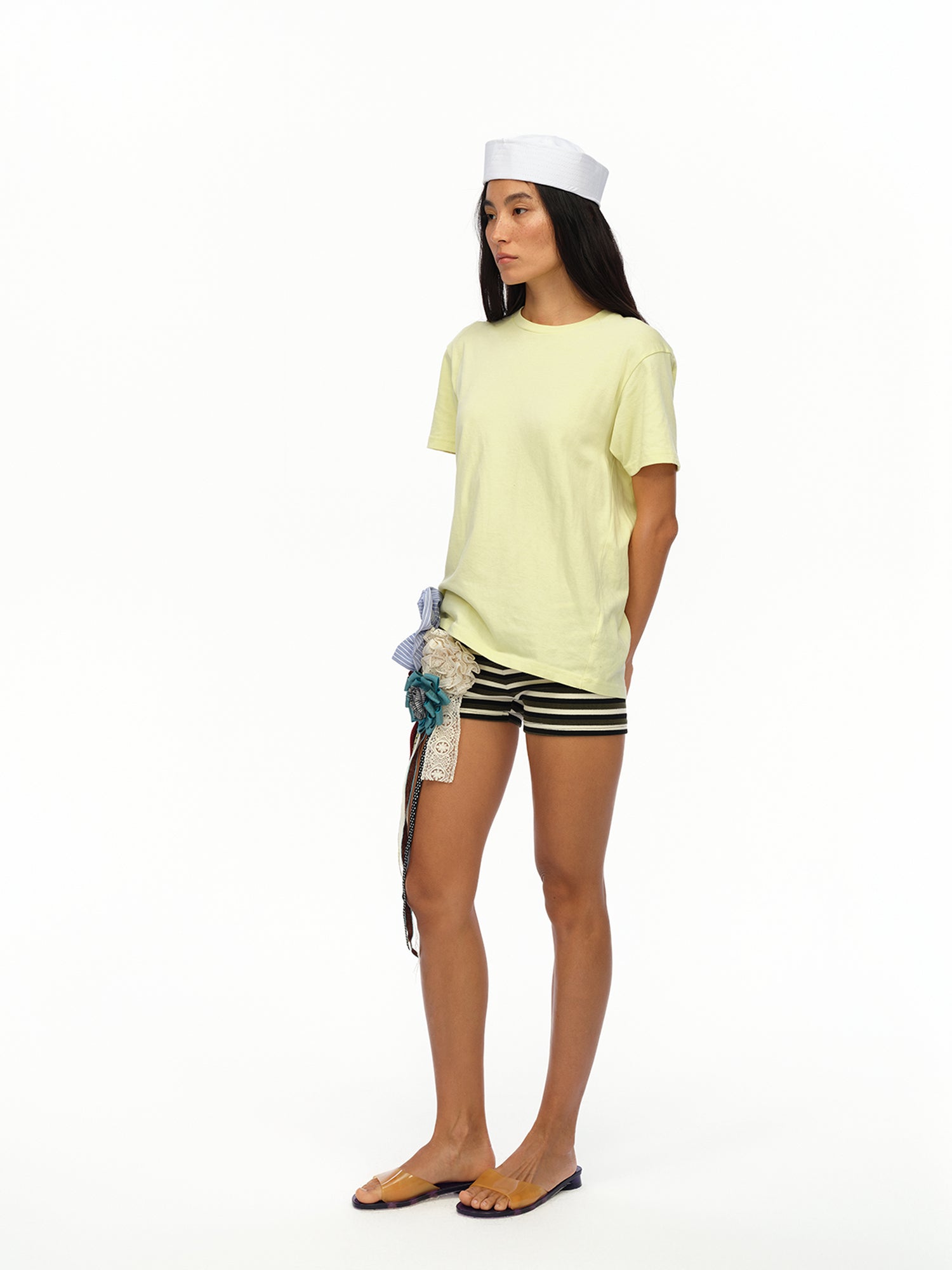 oinimi Summer Fresh Loose Tee Sweet Green