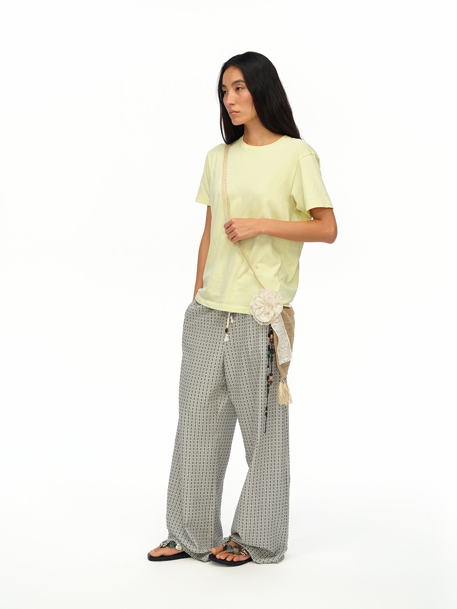 oinimi Summer Fresh Loose Tee Sweet Green