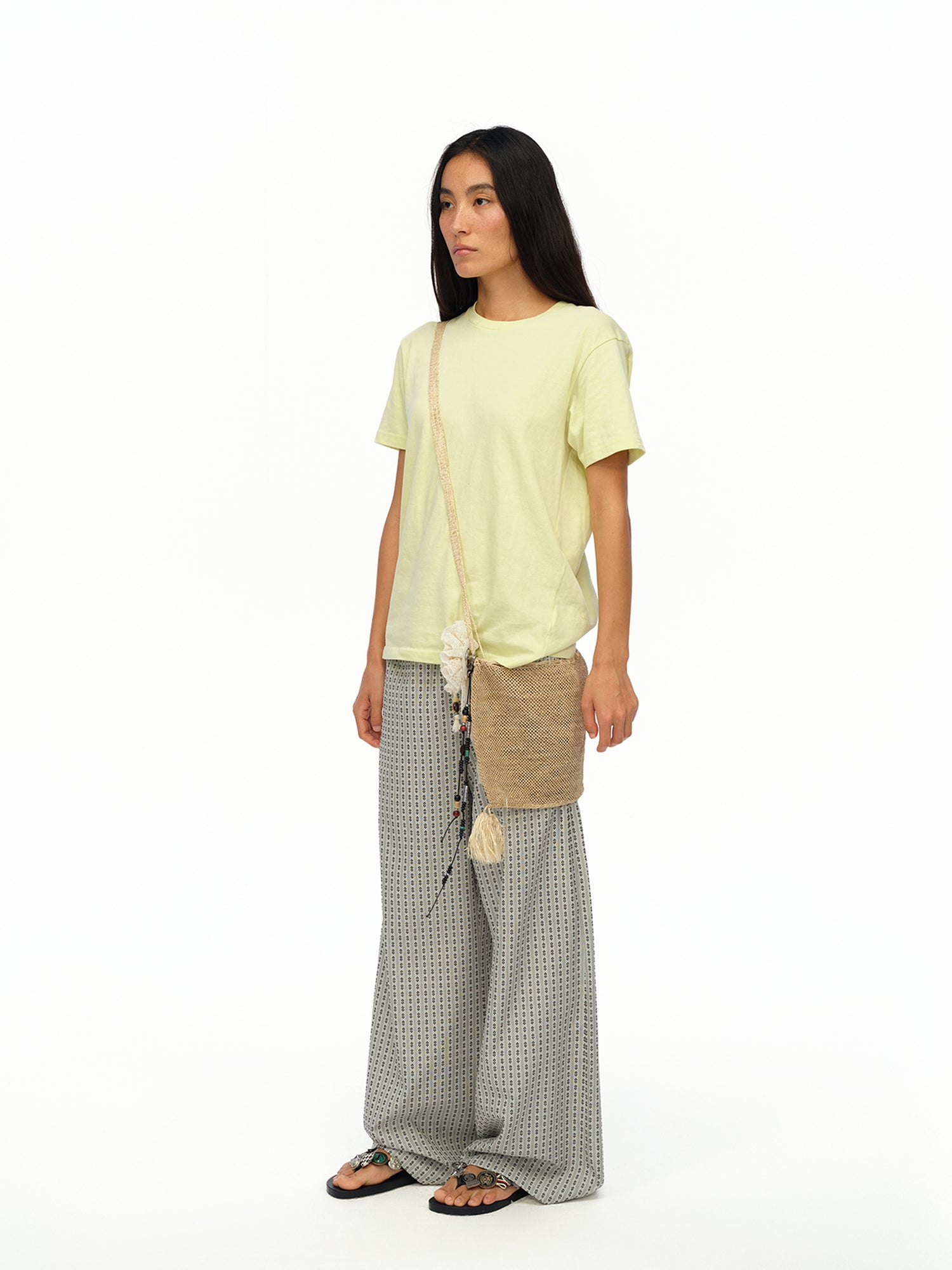 oinimi Summer Fresh Loose Tee Sweet Green