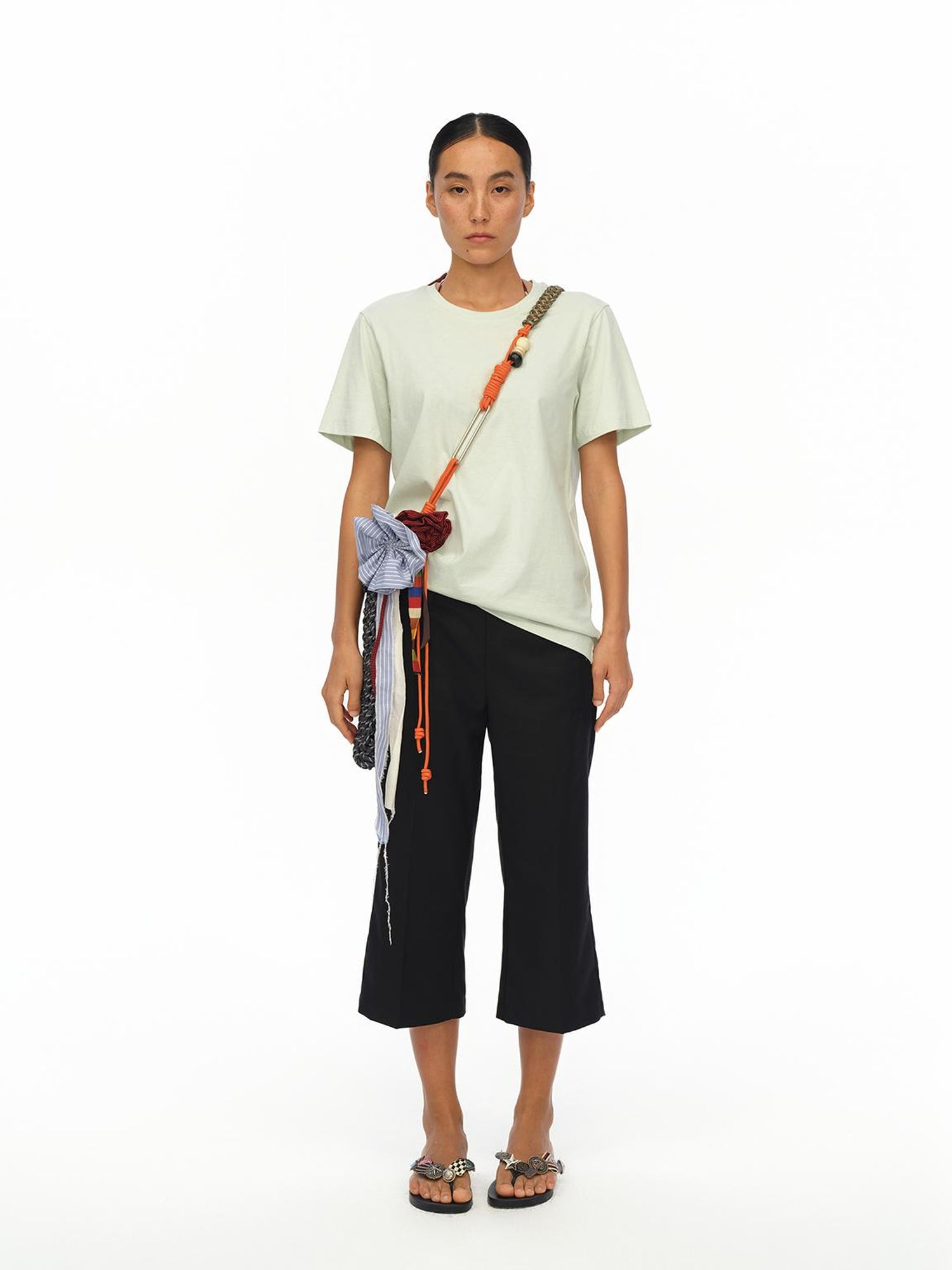 oinimi Summer Fresh Loose Tee Sweet Green
