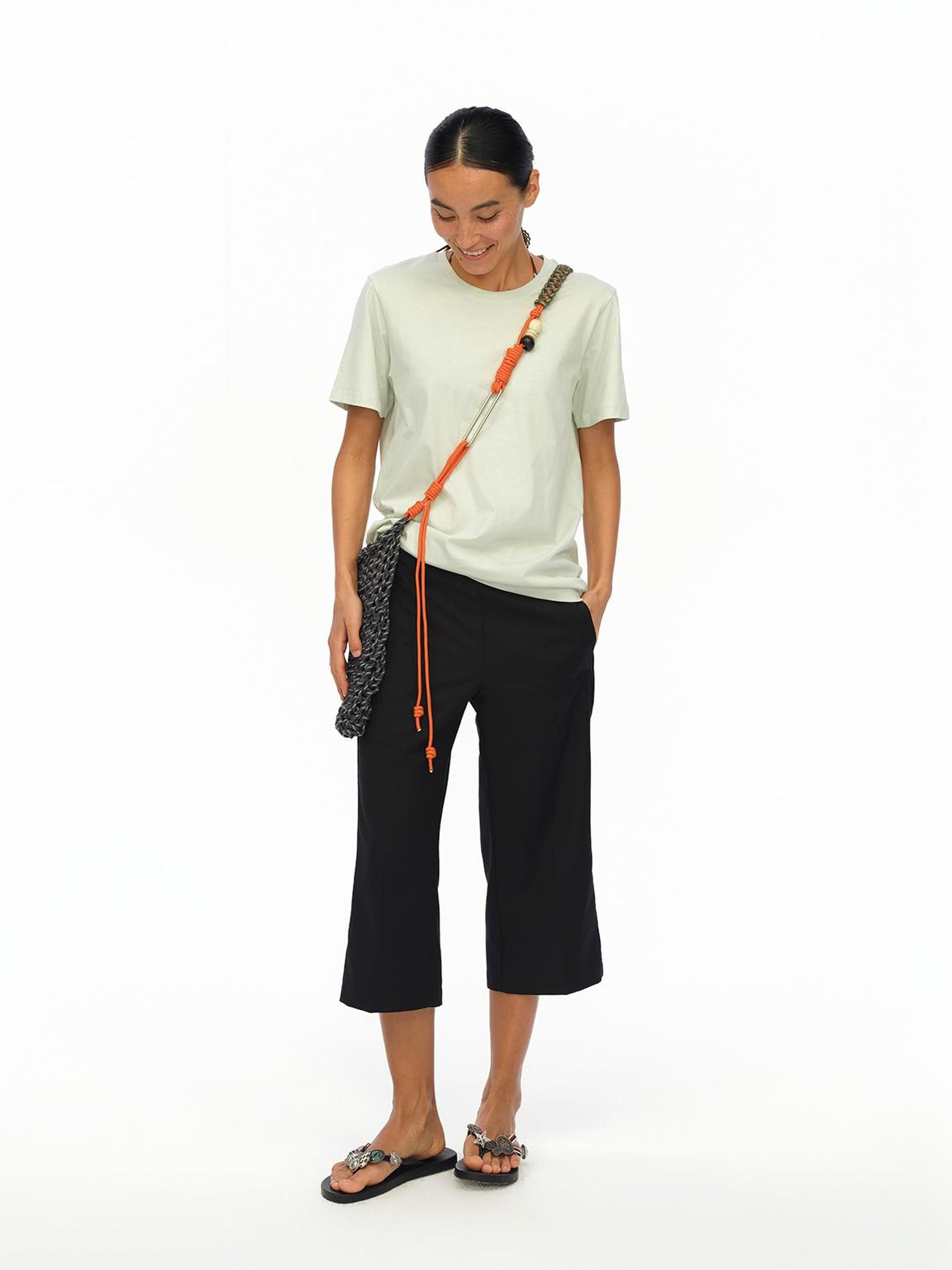 oinimi Summer Fresh Loose Tee Sweet Green