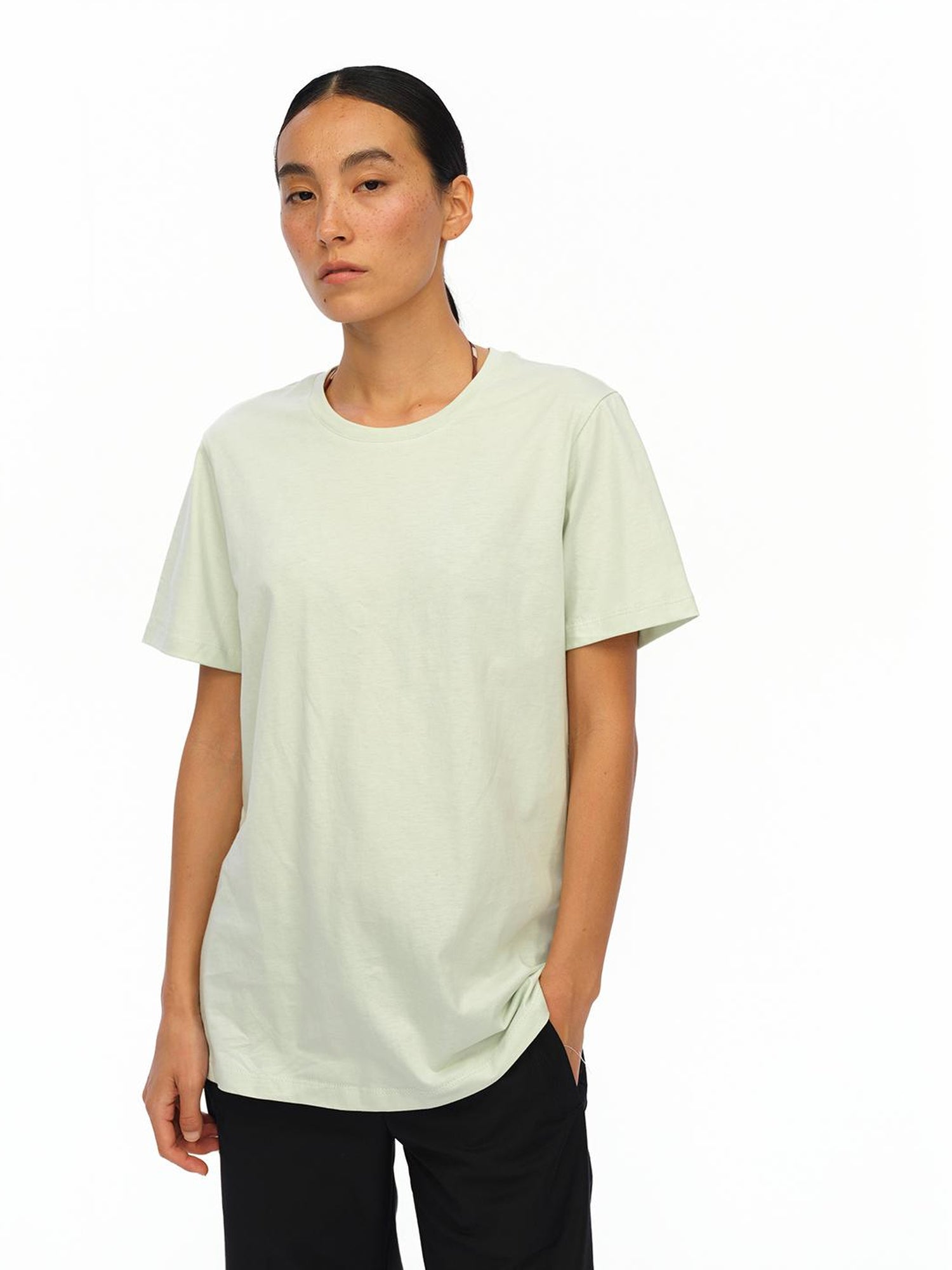 oinimi Summer Fresh Loose Tee Sweet Green