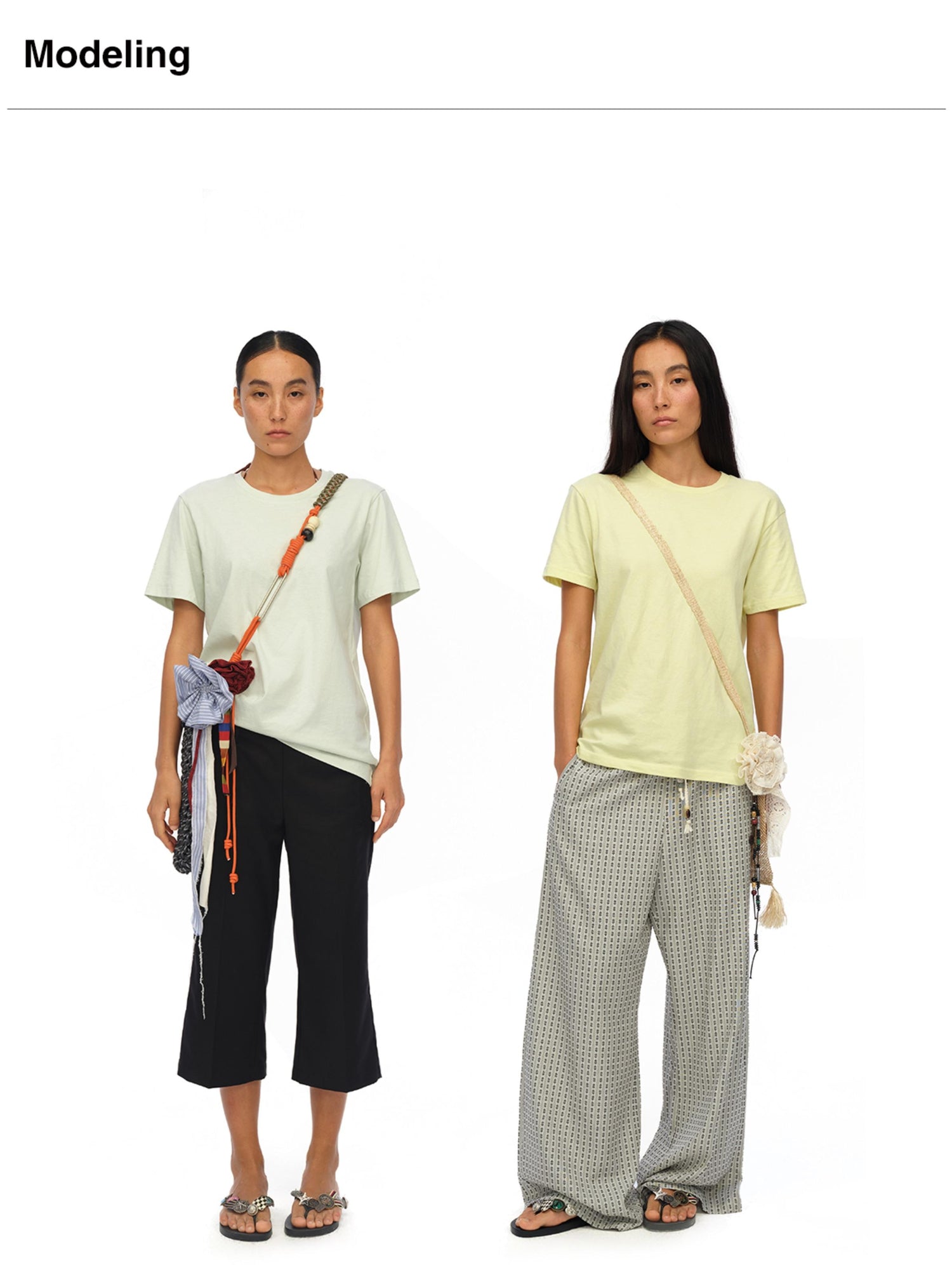 oinimi Summer Fresh Loose Tee Sweet Green