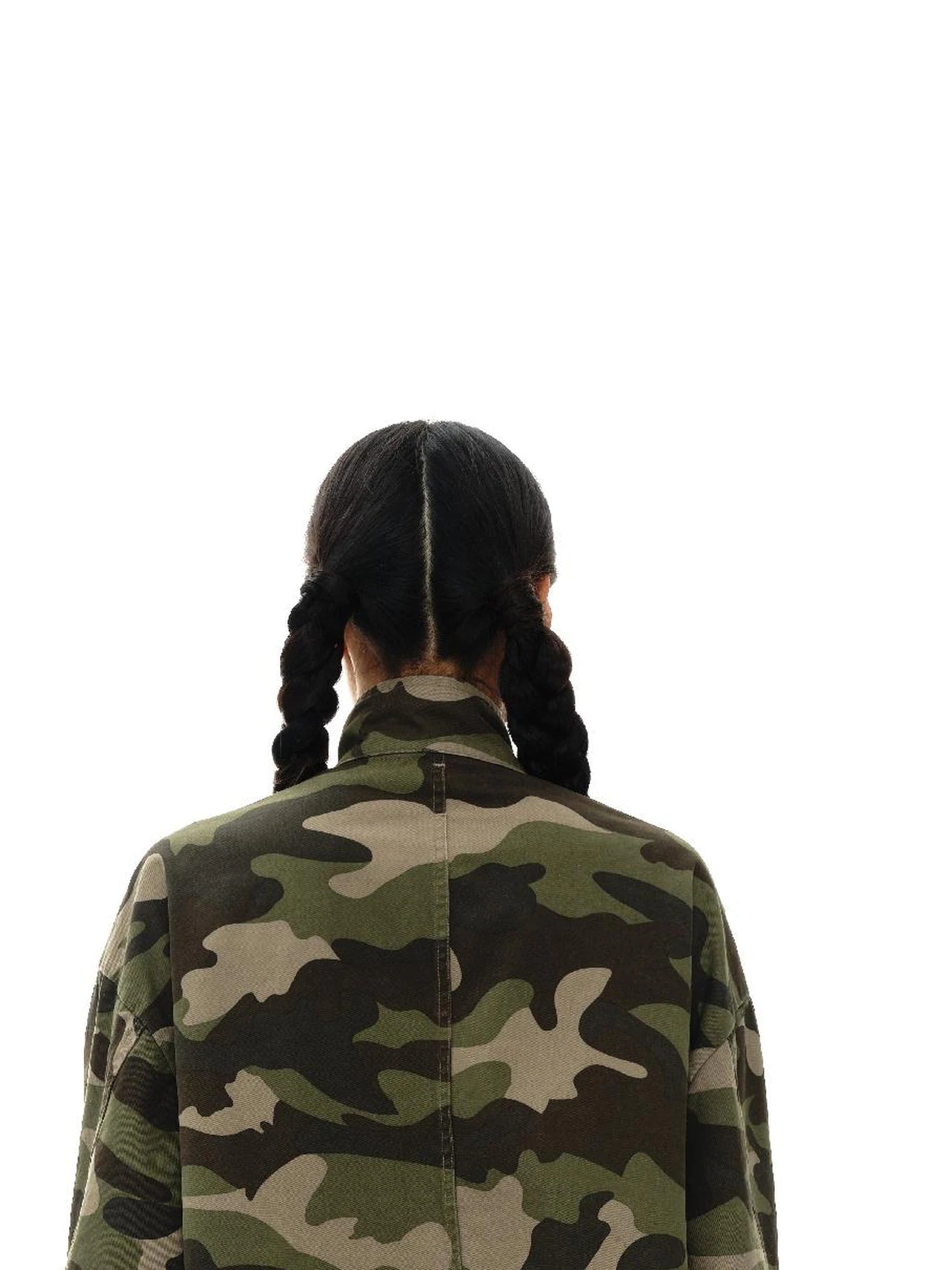 Vintage Washed Camo Utility Jacket