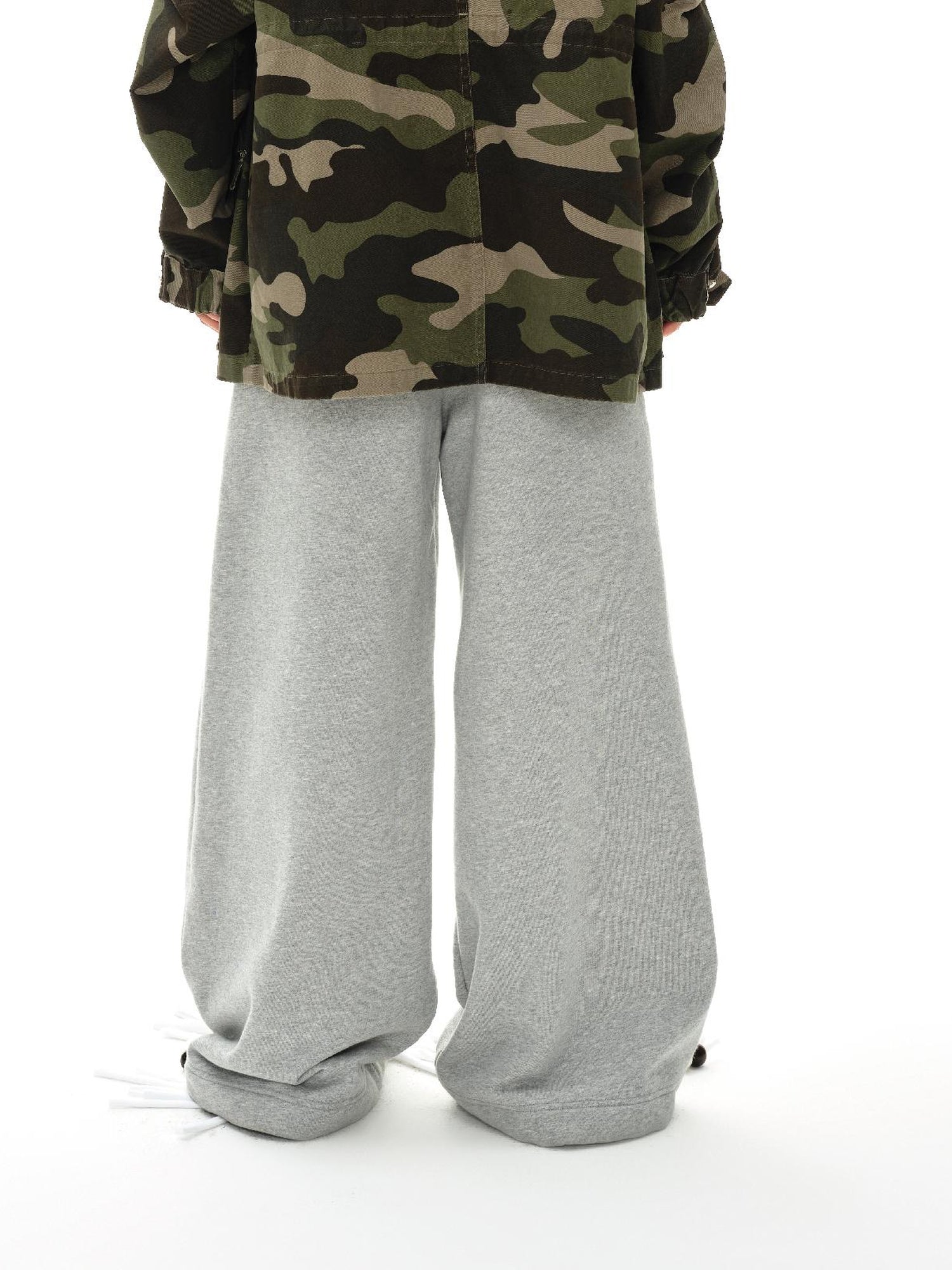 oinimi Vintage Washed Camo Utility Jacket