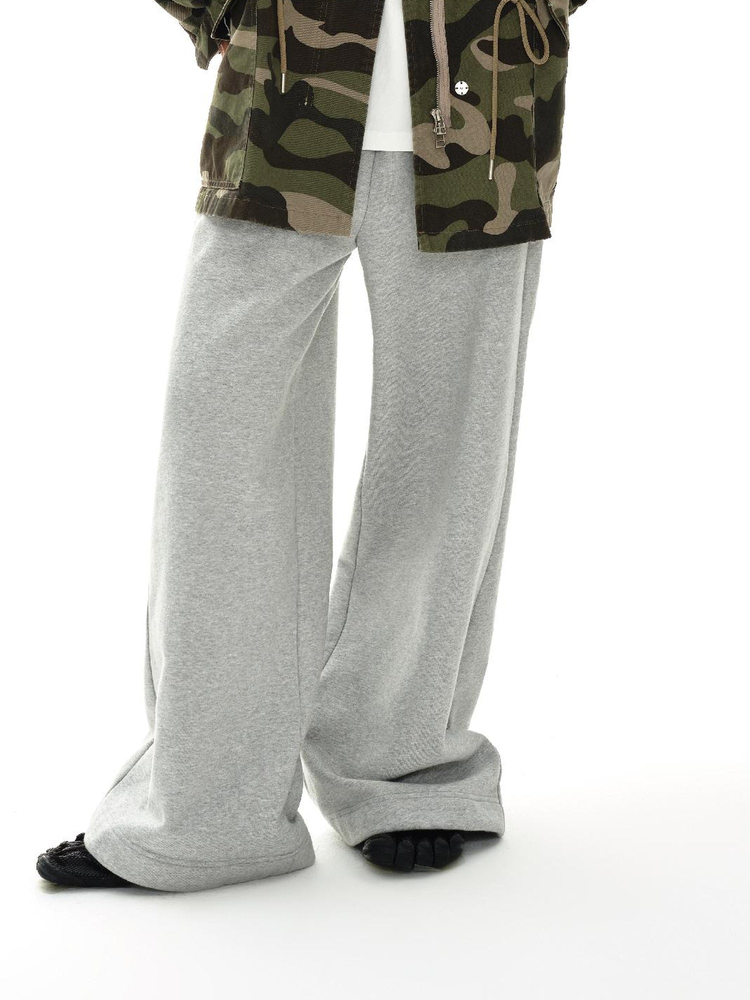 oinimi Vintage Washed Camo Utility Jacket