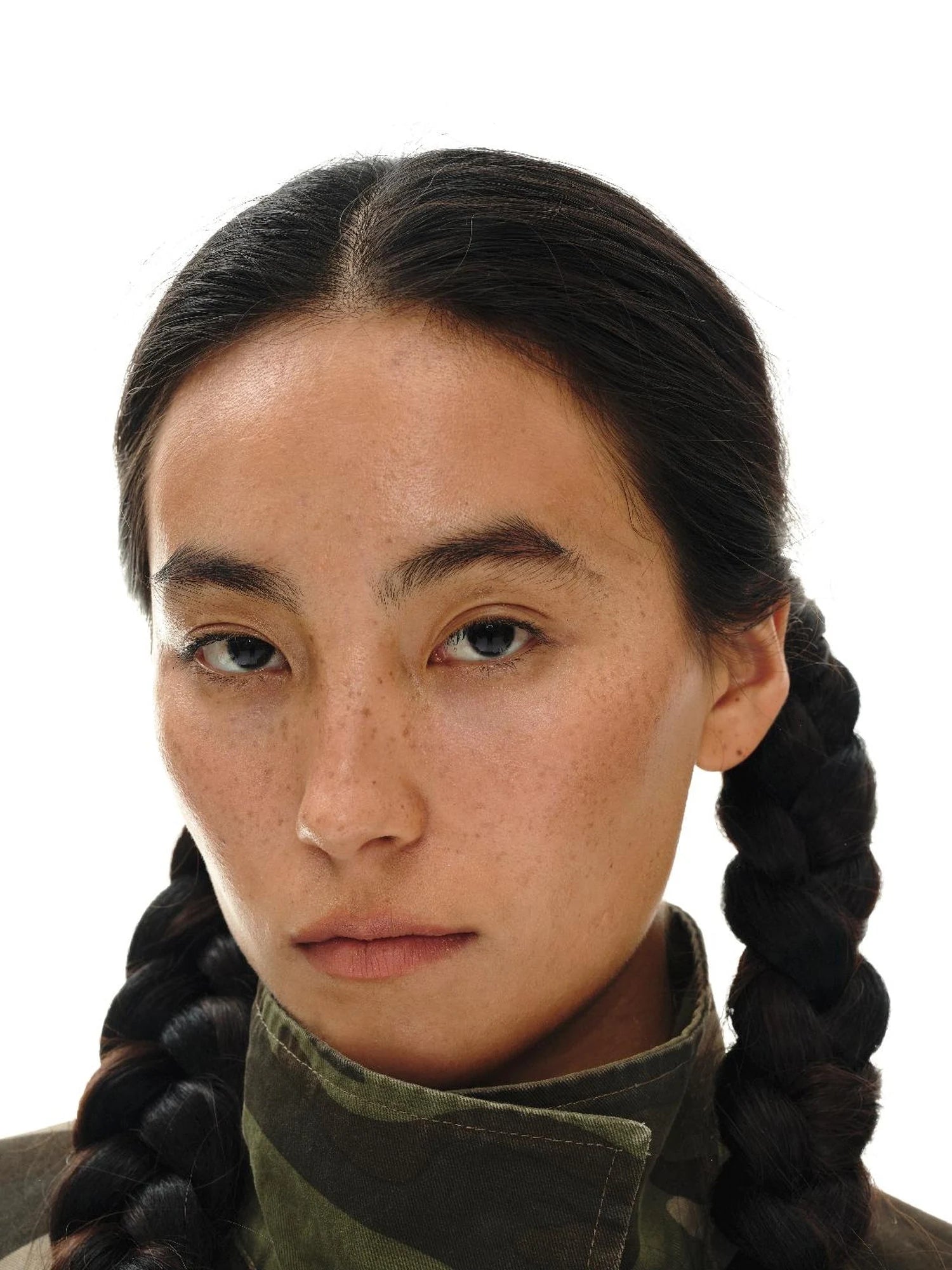 Vintage Washed Camo Utility Jacket