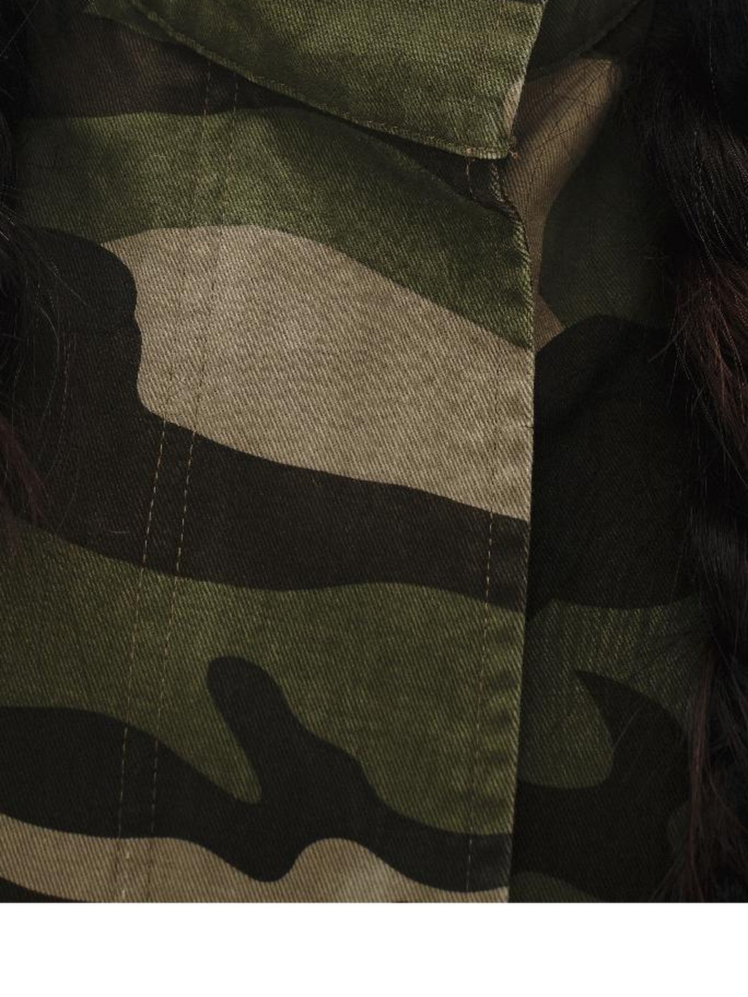 oinimi Vintage Washed Camo Utility Jacket