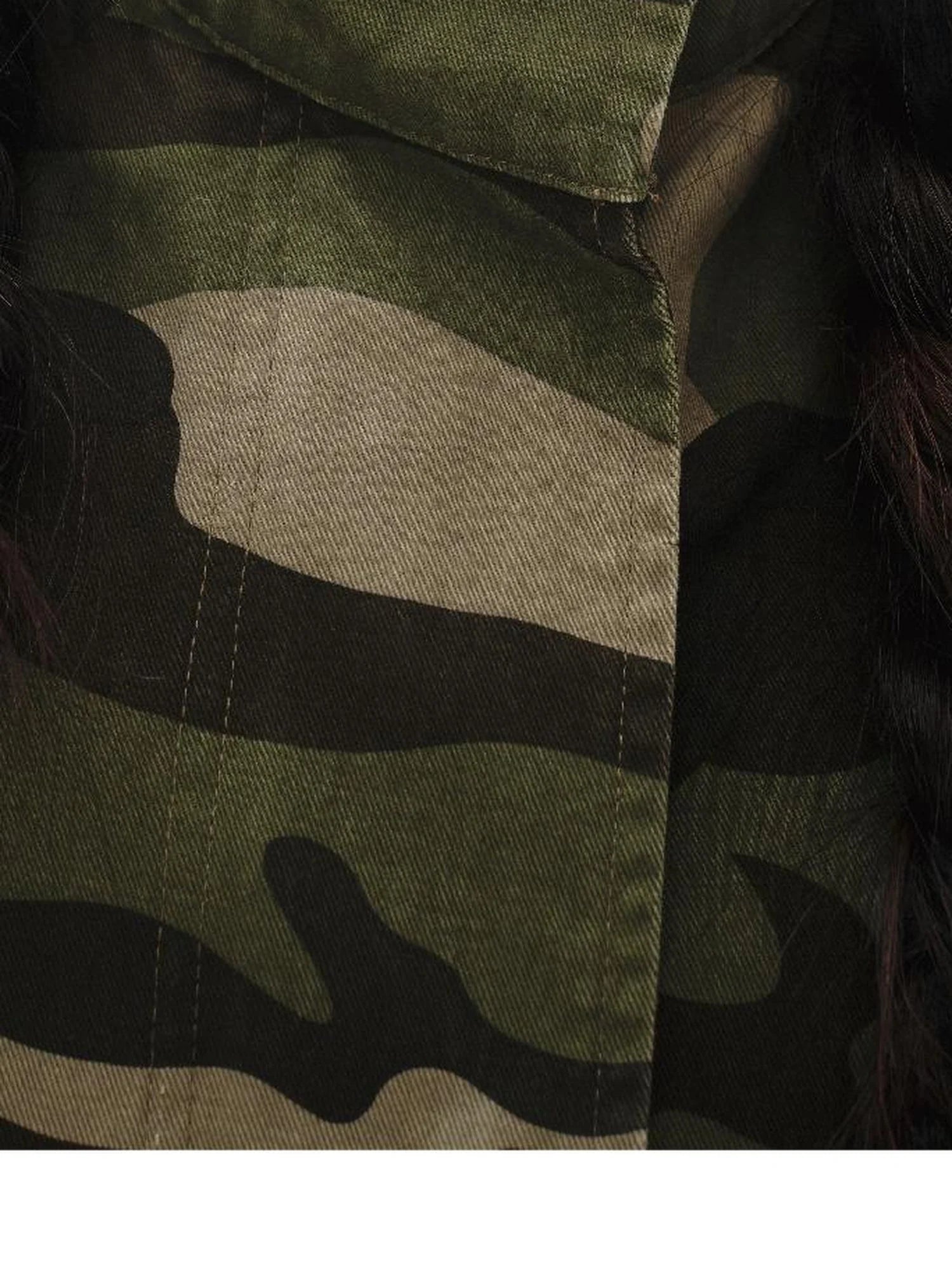 Vintage Washed Camo Utility Jacket