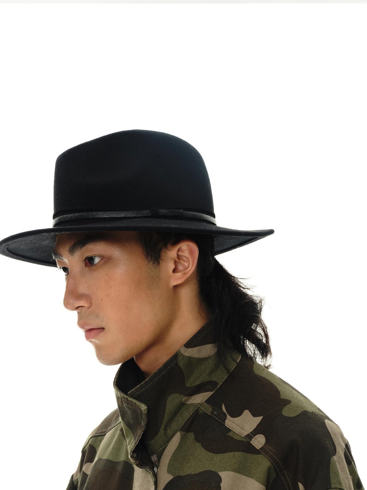 oinimi Vintage Washed Camo Utility Jacket