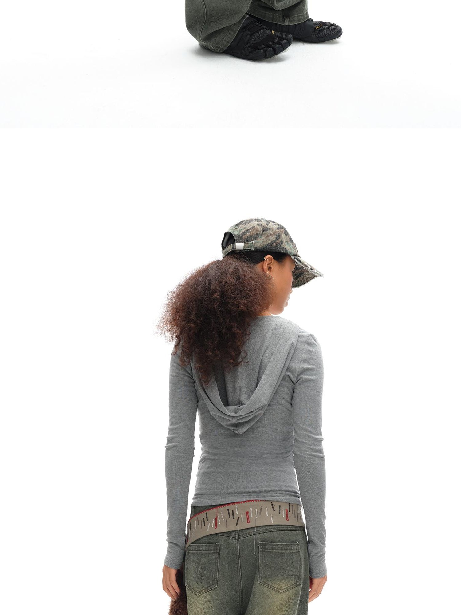 oinimi Vintage Washed Relaxed Fit Straight Leg Jeans