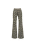 Chic Leopard Print Hoodie & Pants Set Slim Fit Casual Outfit