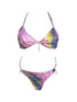 Artistic Tie-Front Convertible Swim Set