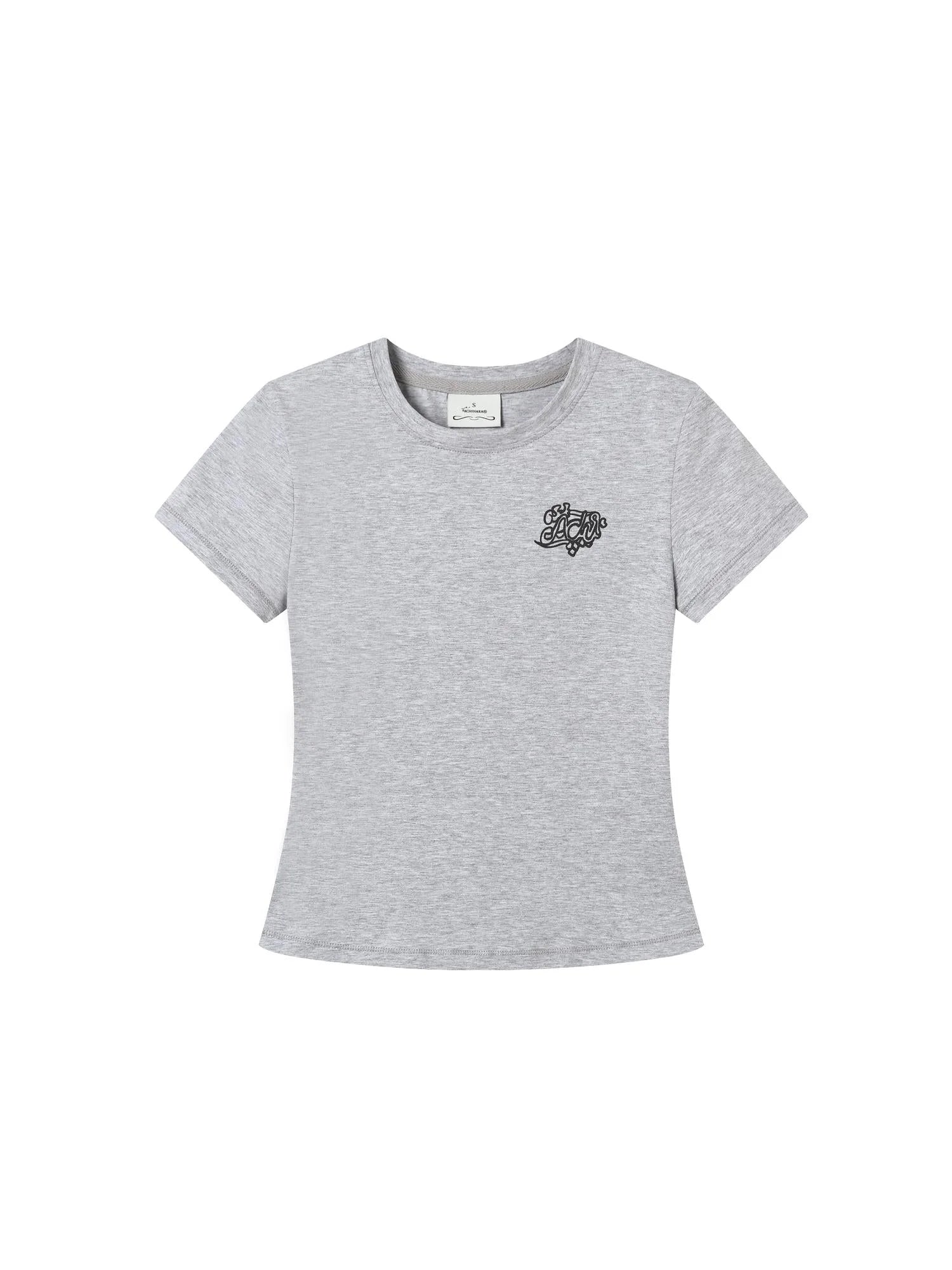 Summer Slim Fit Waist Defining Cotton T-Shirt