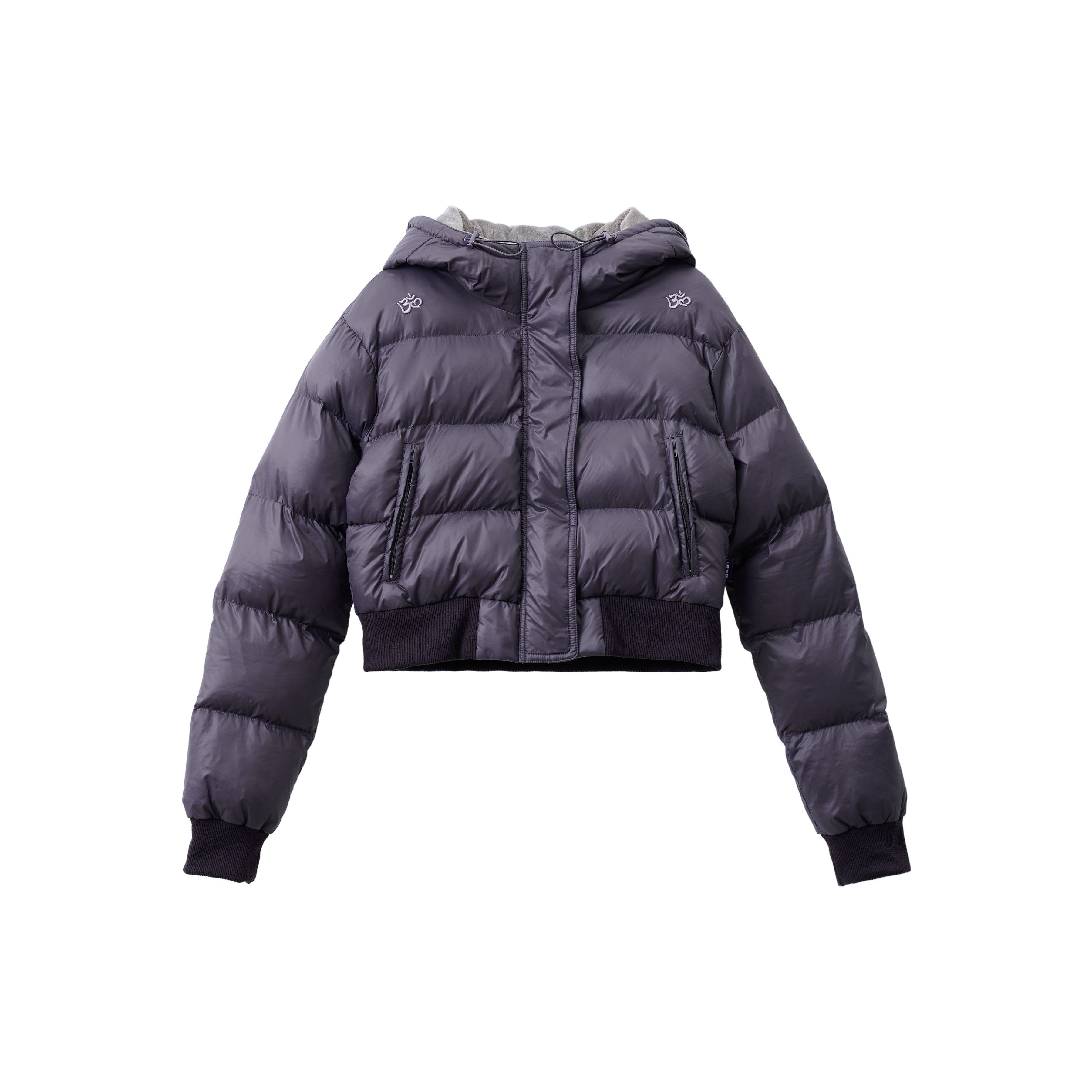 Achihara 2025 Short Black Winter Jacket Om Puffer Coat Women