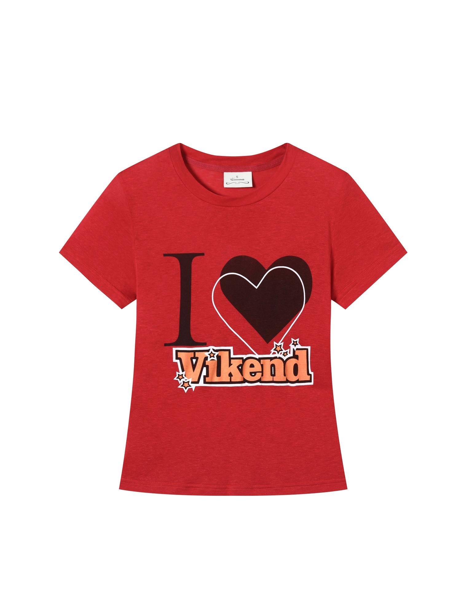 Achihara Love Weekend Double Layer Tee Summer 2025