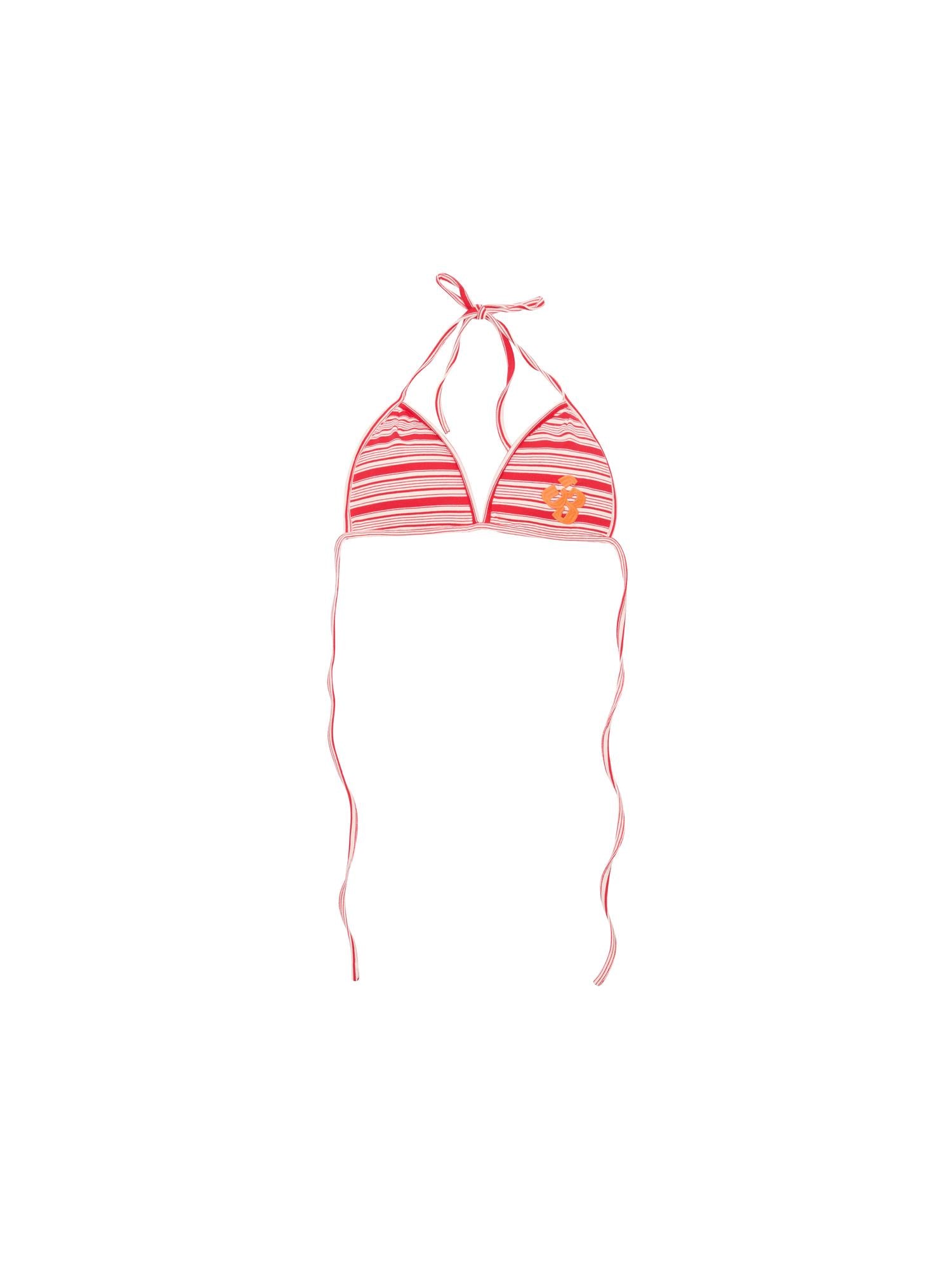 Achihara Watermelon Bikini Swimsuit For Beach Pool Hot Striped Bikini