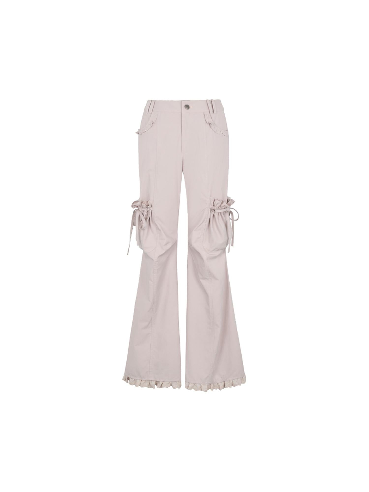 STRIKE A POSE Workwear Casual Pants With Bloom Pockets Trousers
