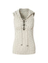 Vintage Punk Hoodie Vest Top