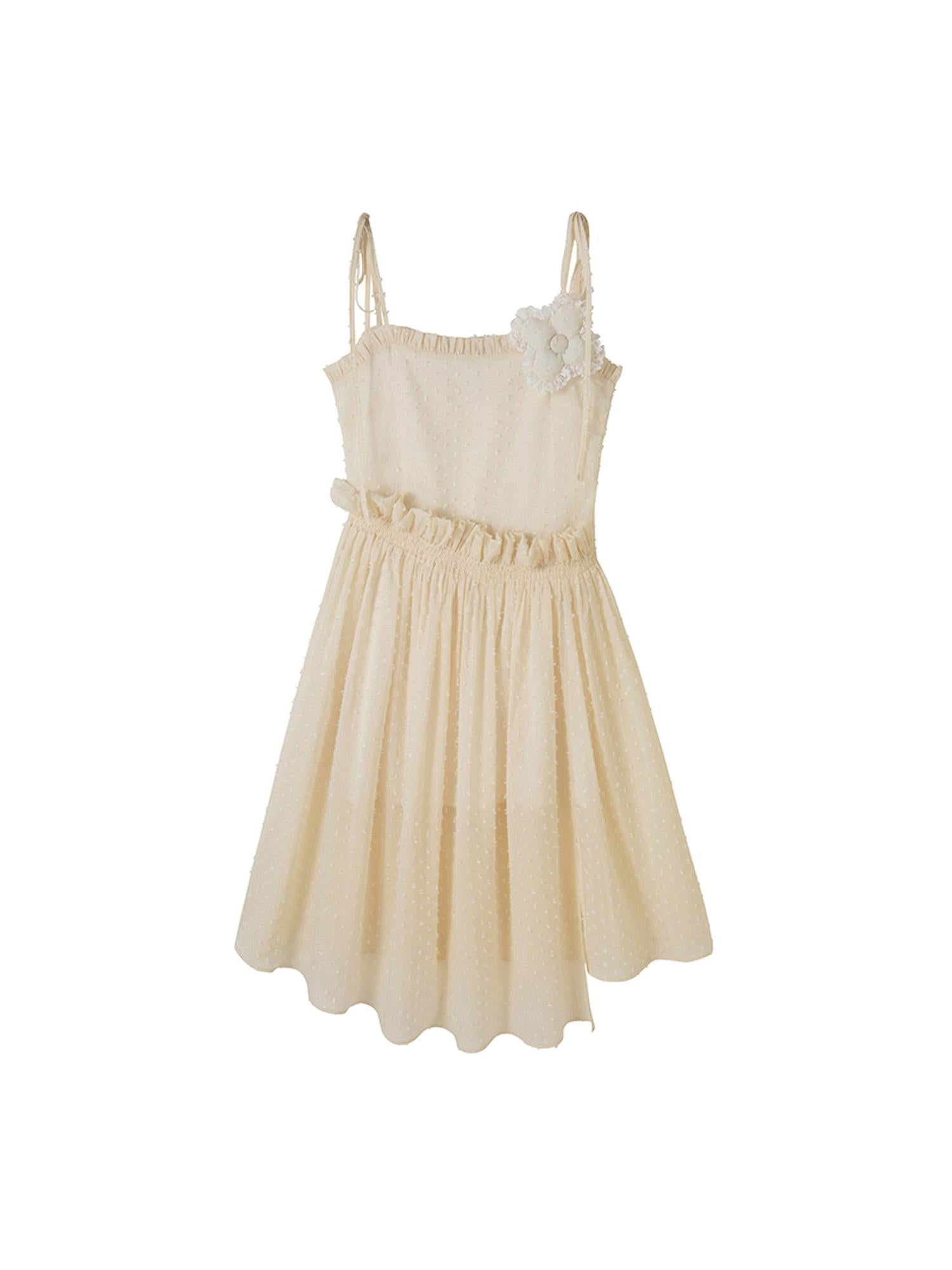 DIDDI MODA Floral Lace A Line Mini Dress