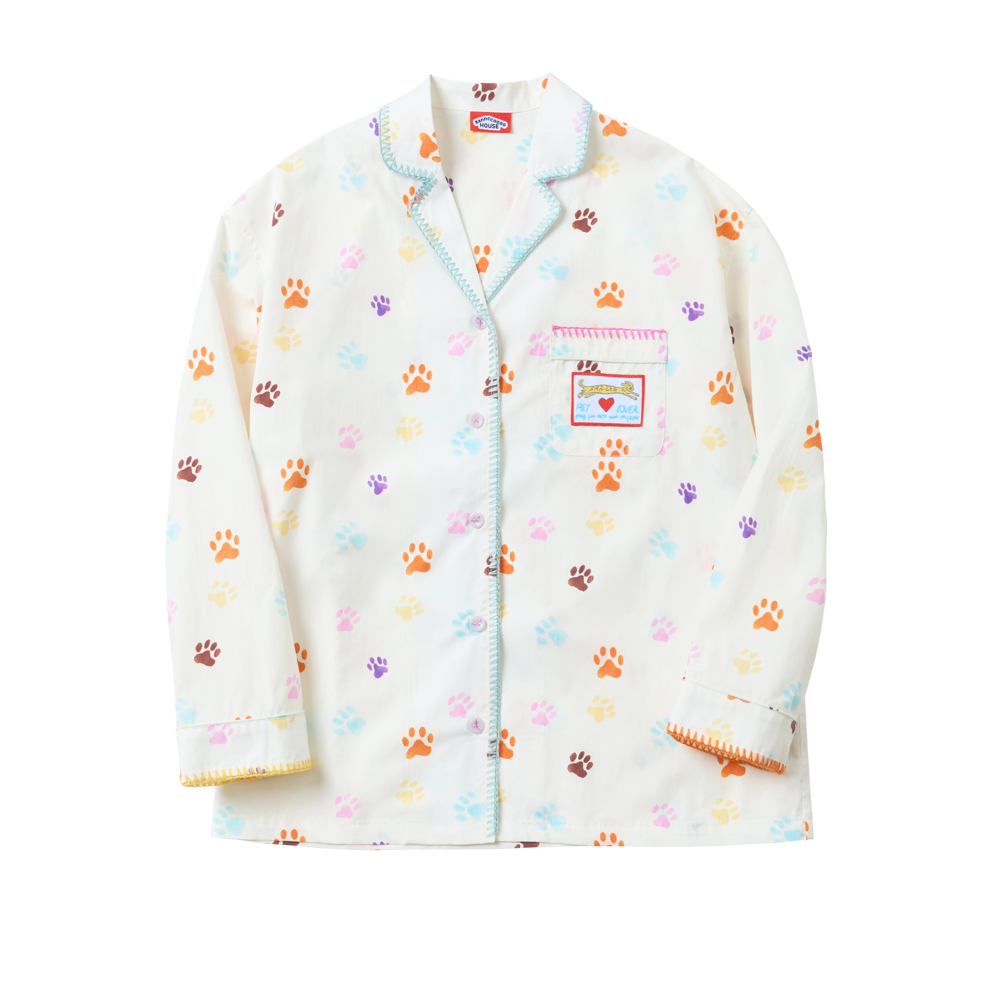 sancco_house_Colorful_Cat_Paw_Print_Embroidered_Women&