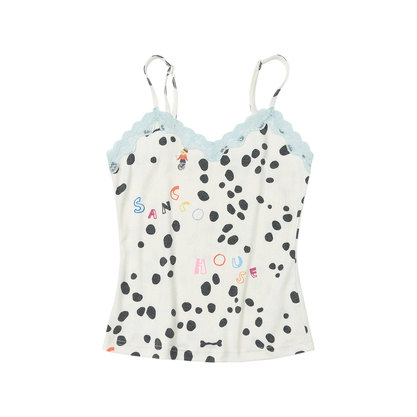 sancco_house_Polka_Dot_Jacquard_Knit_Cardigan_Set_Women&