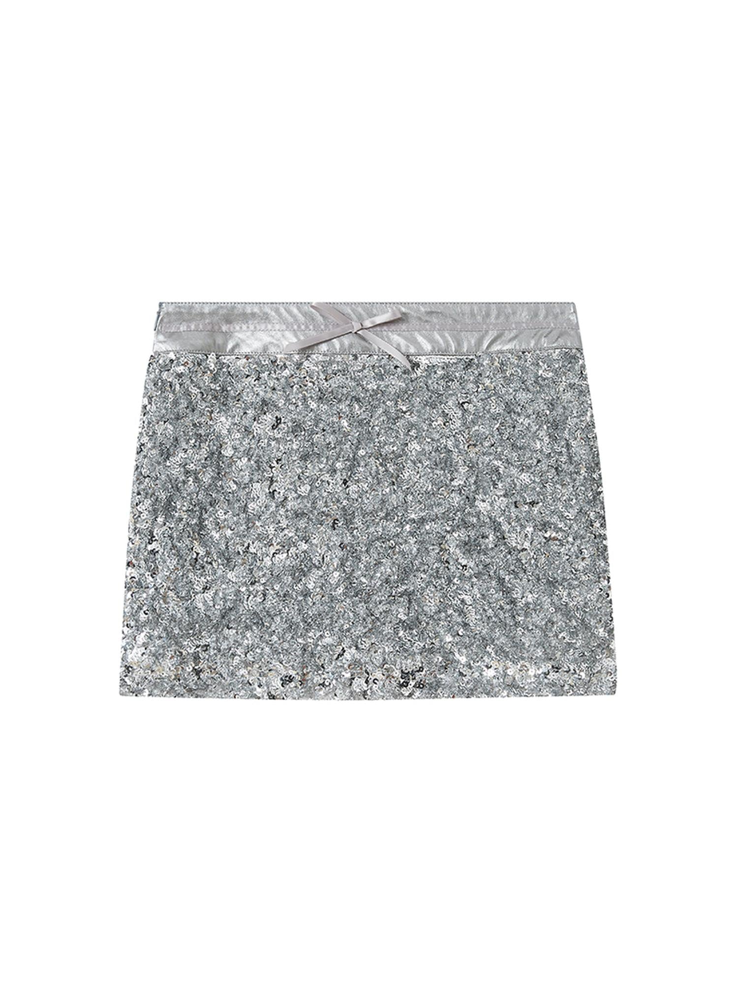 DIDDI MODA Galaxy Sequin Pencil Skirt