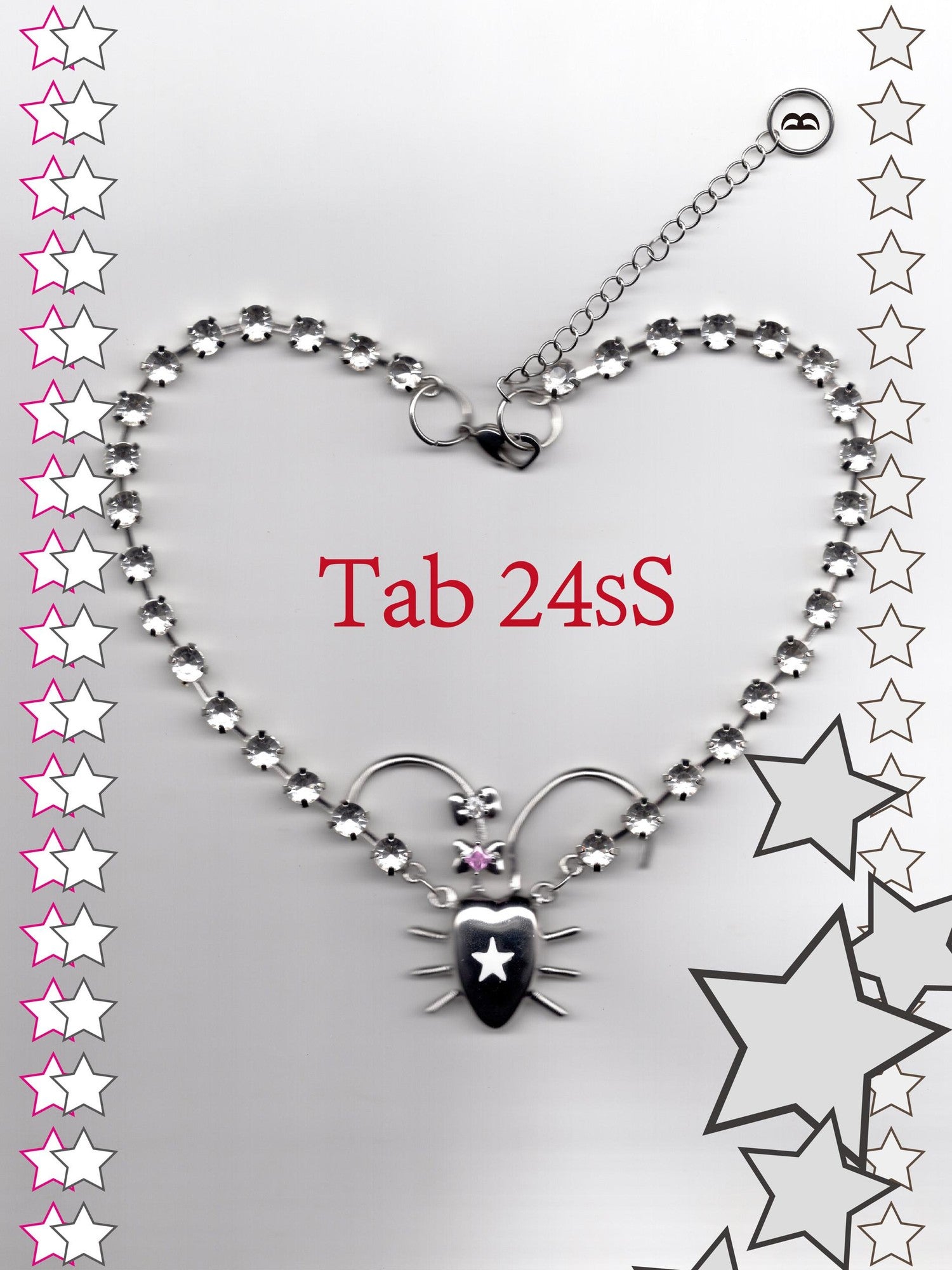 takeabreak Cockroach Zircon Inlaid Punk Silver Plated Brass Mixed Metal Women&