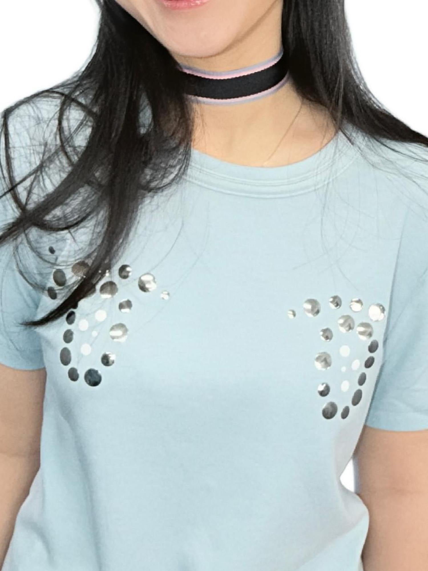 takeabreak Playful Rhinestone Cartoon Big Eyes Women&