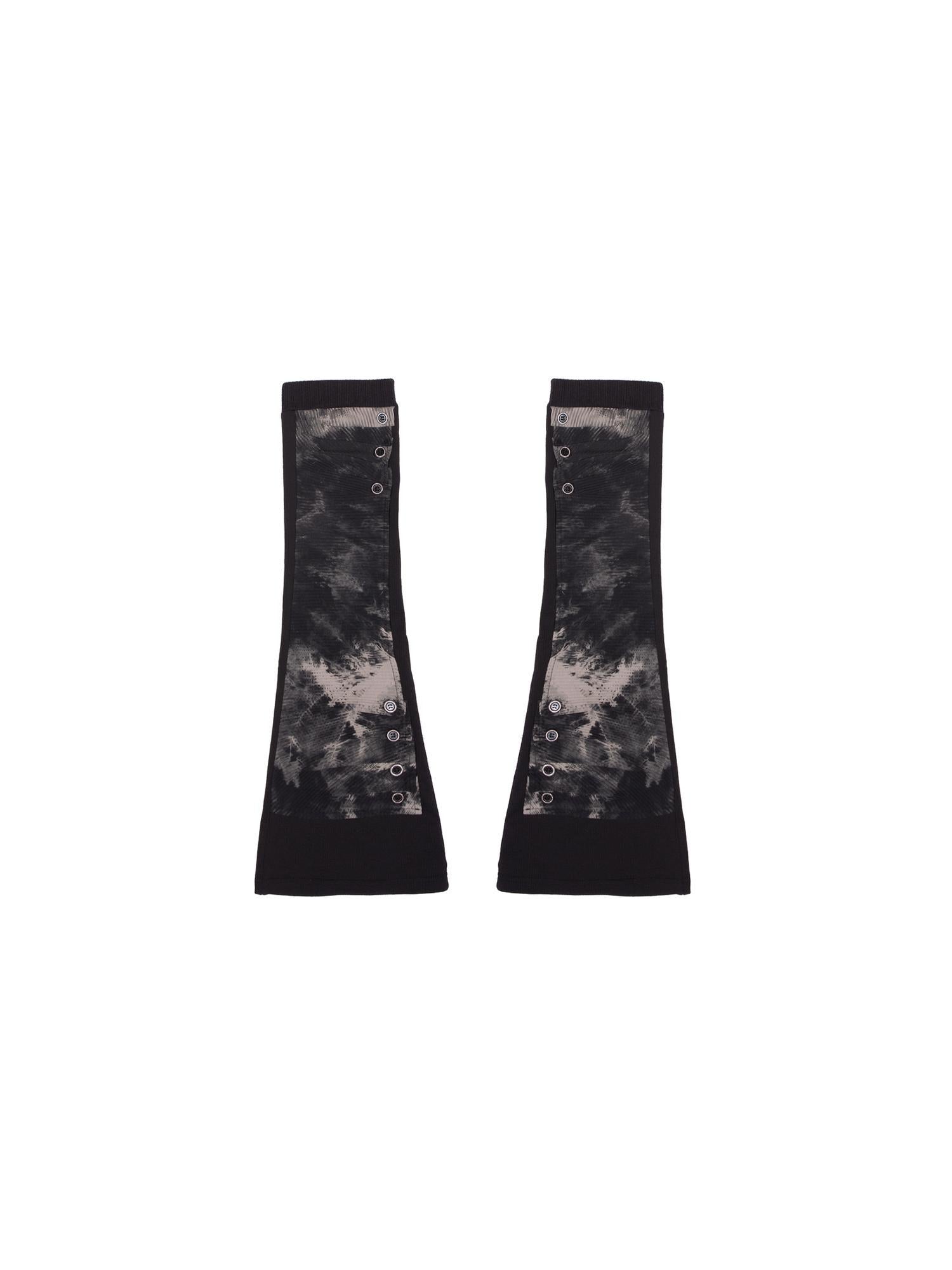 ARIADNAw Punk Rock Low Rise Patchwork Shorts For Women Cotton Streetwear