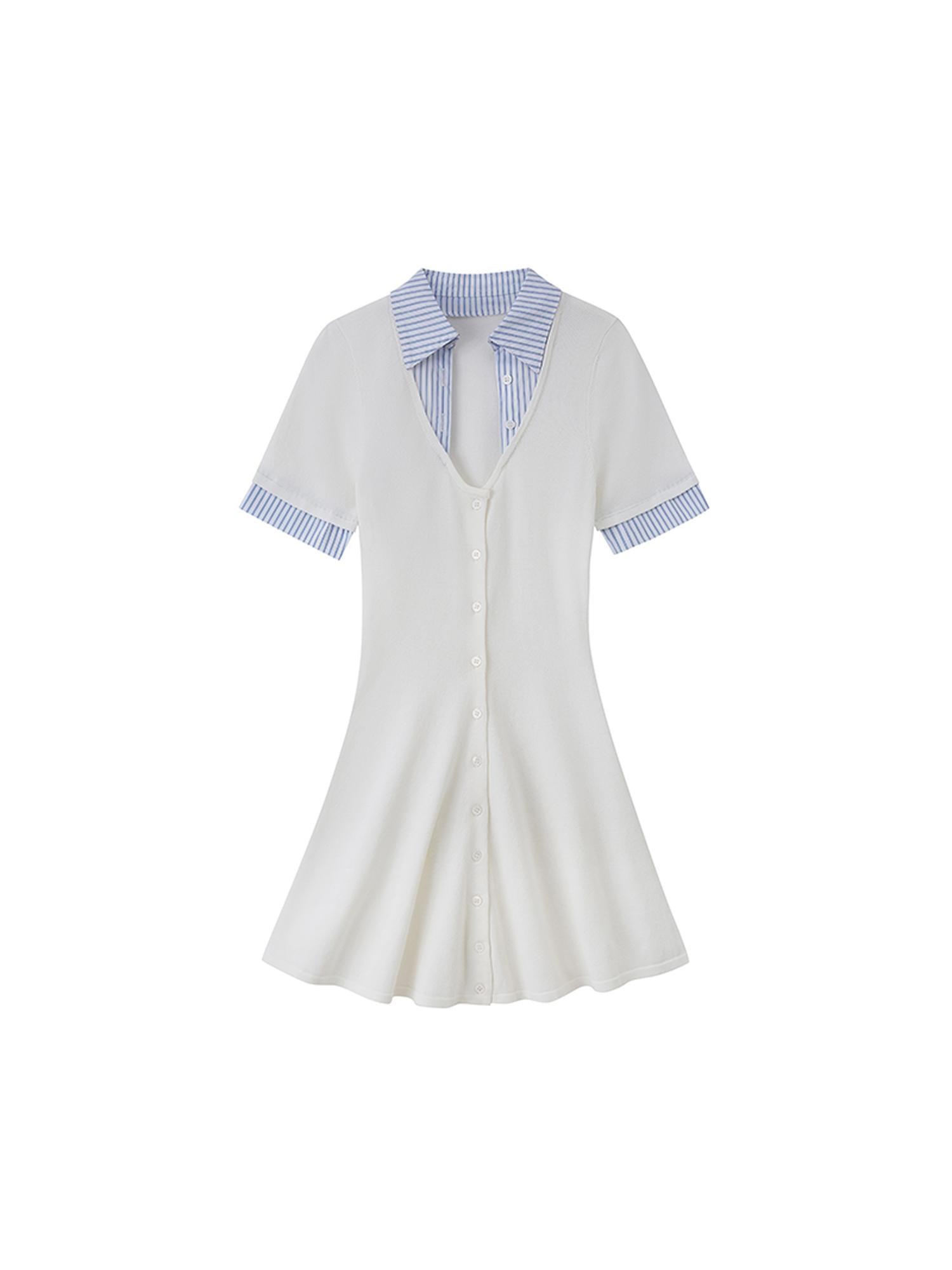 SweetChilling Summer Knit A-Line Sleeveless Dress