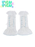 Frufru Gulu Y2K Summer Lace Sweetheart Socks 21cm