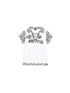 Punk Rock Polo Tee Ariadnaw Print Summer Streetwear