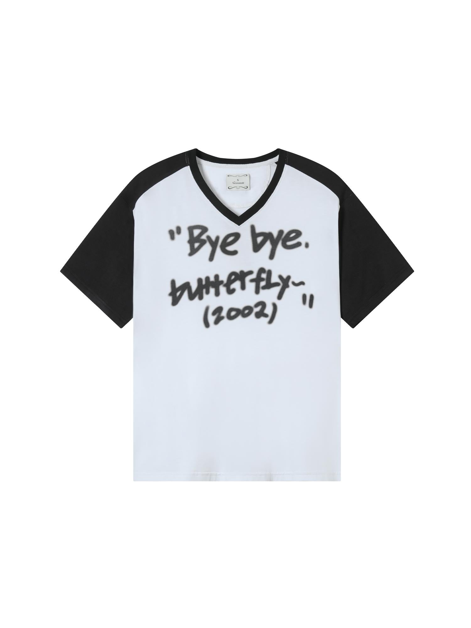 Achihara Bye Bye Paper Plane Tee