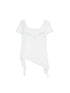 Ethereal Wings Diamond Mesh Top With Leopard Print