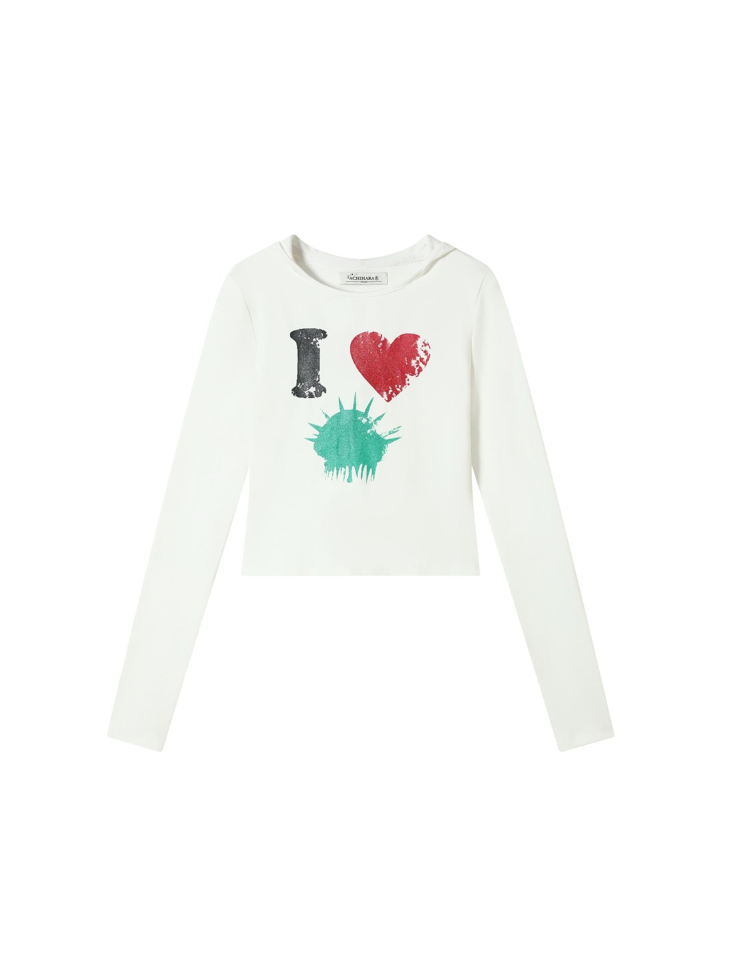 Achihara I Love Jellyfish Slim Fit Tee