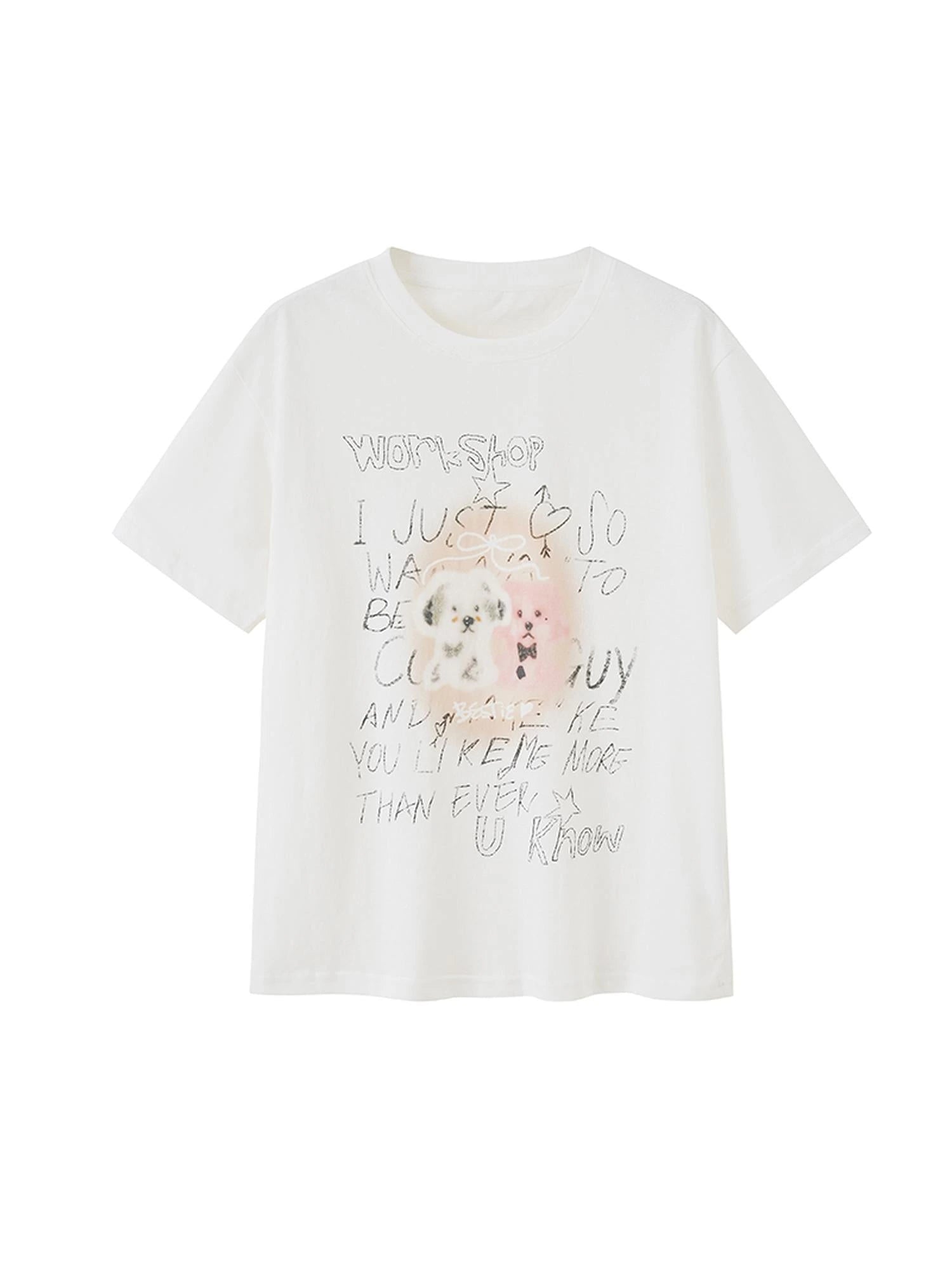 Vintage Cartoon Puppy Tee