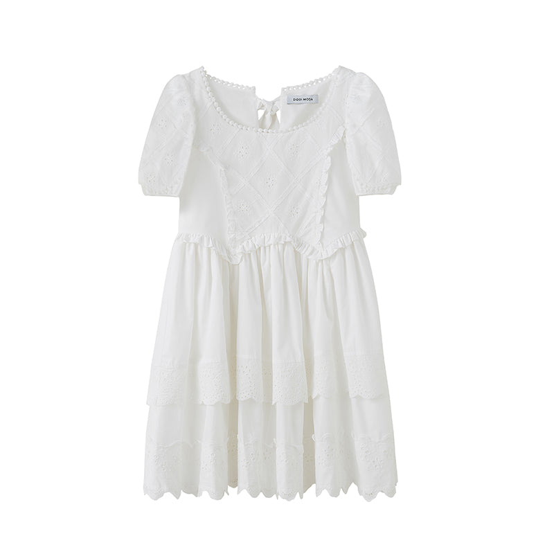 DIDDI MODA Layered Lace Princess Dress