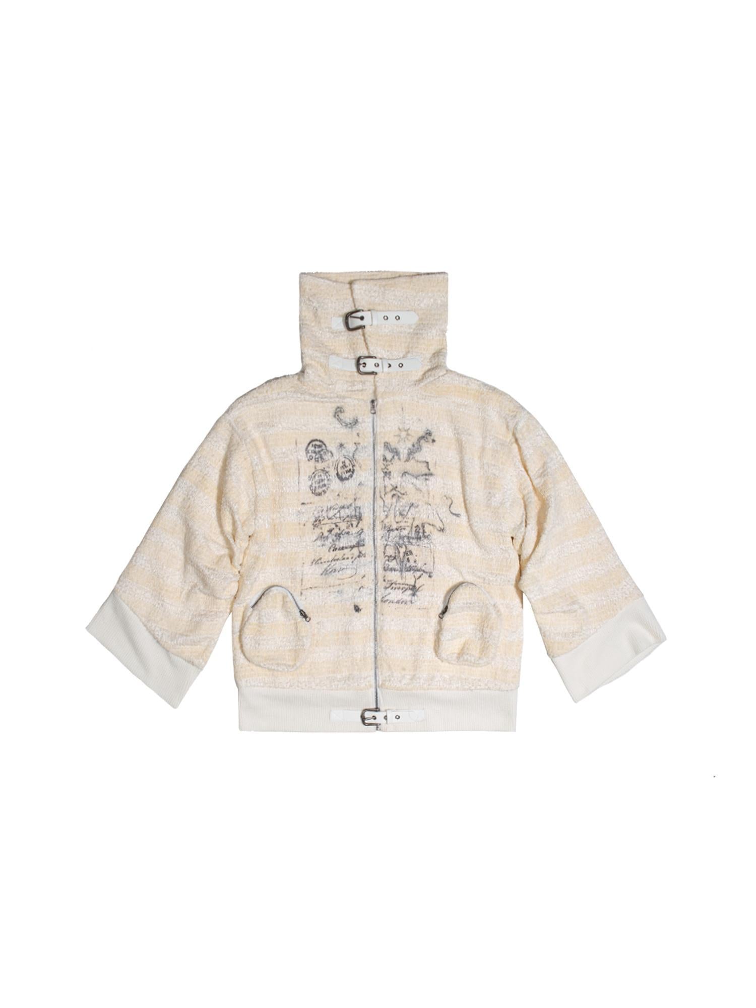 ARIADNAw Ariadna S Punk Revival Oversized Street Sweatshirt