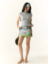 Modal Hooded Backless Stretch T-shirt